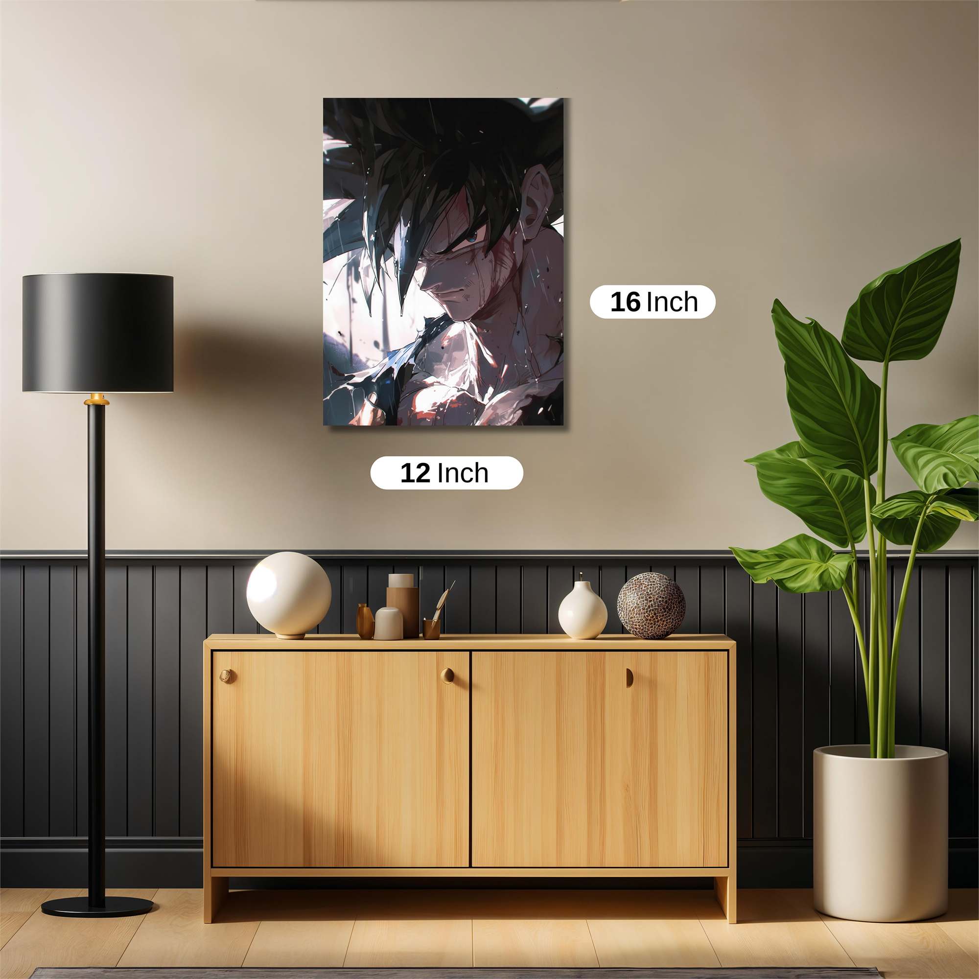 Goku Rage Safe Wall Magnetic / M