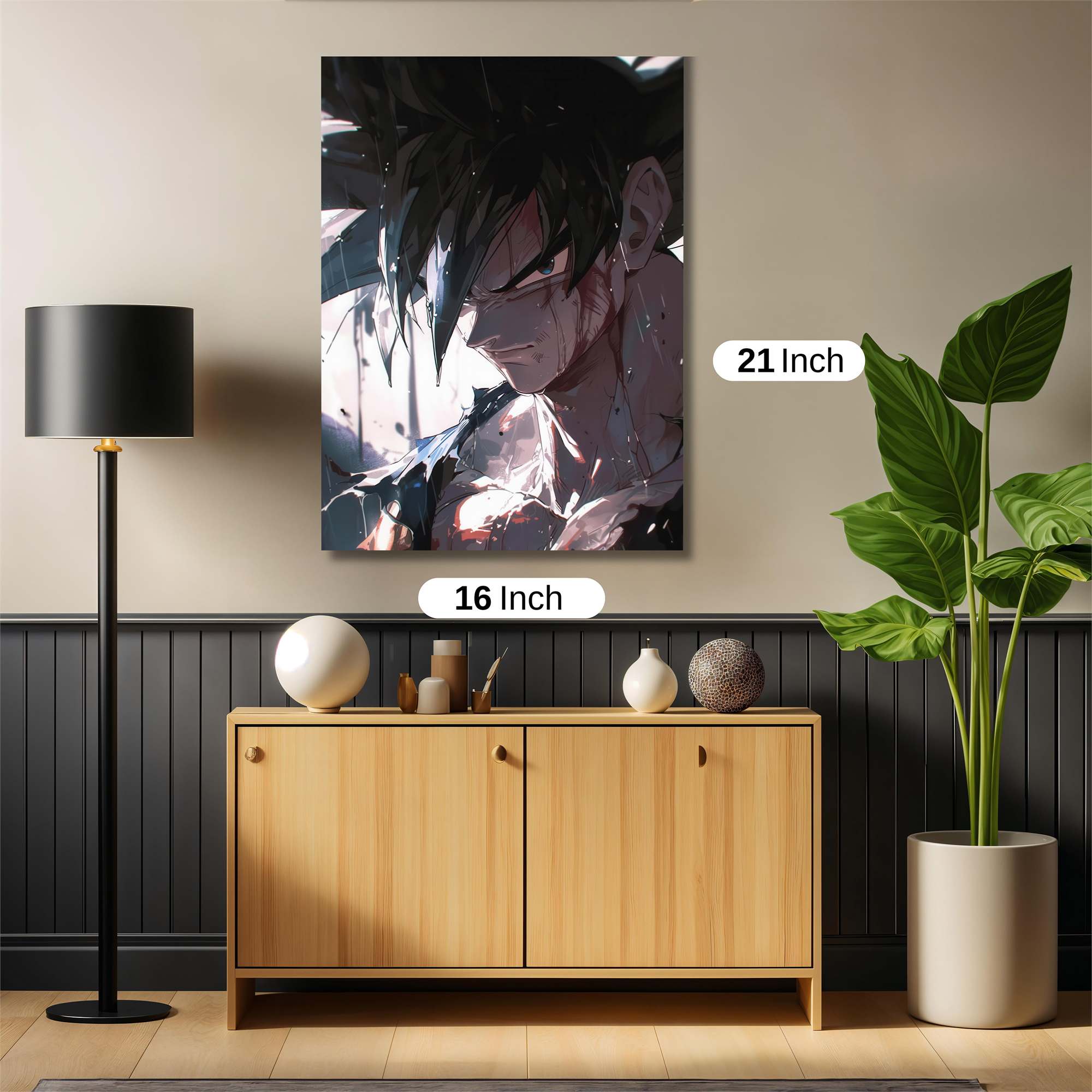 Goku Rage Safe Wall Magnetic / M