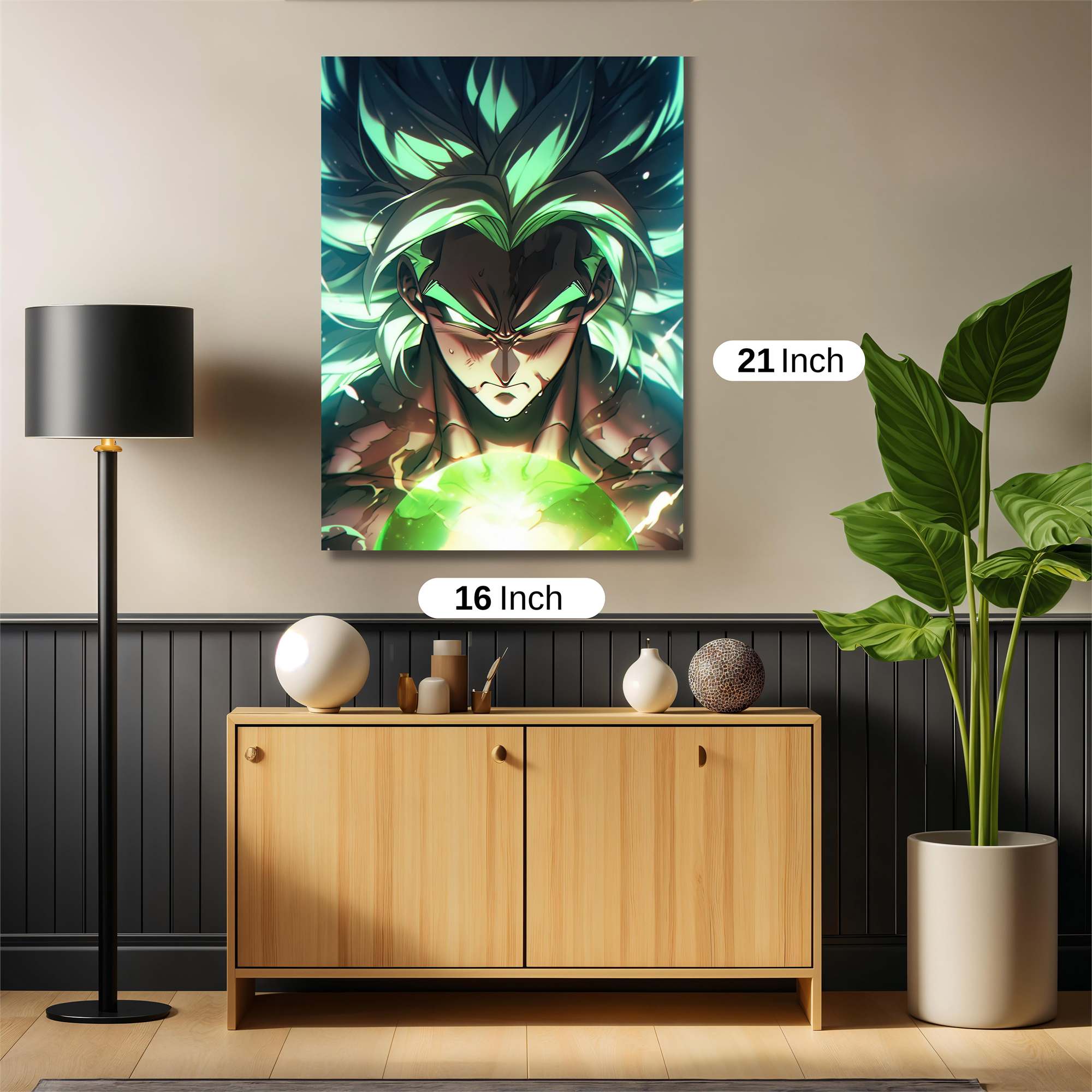 Broly Radiance Safe Wall Magnetic / M