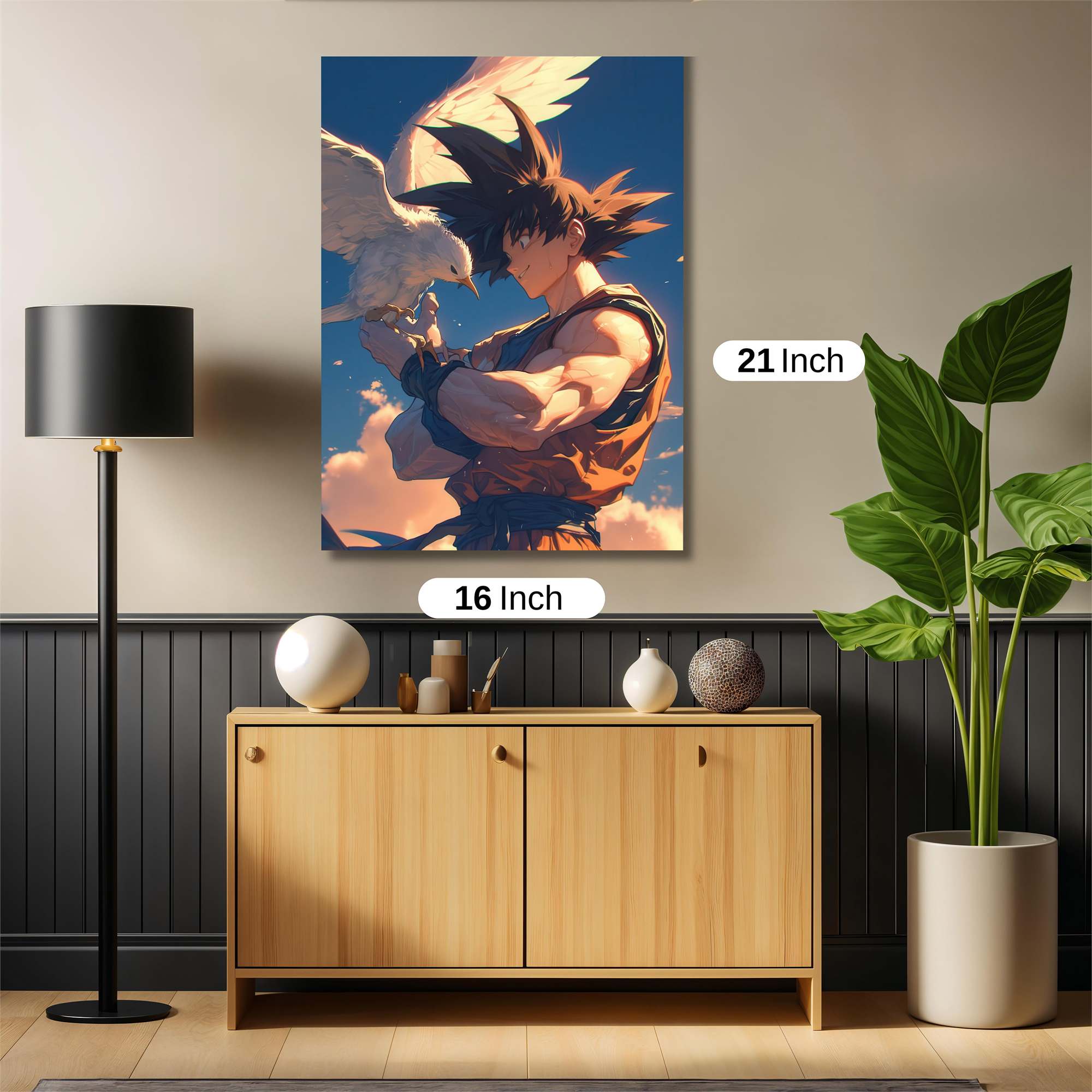 Goku Serene Safe Wall Magnetic / M