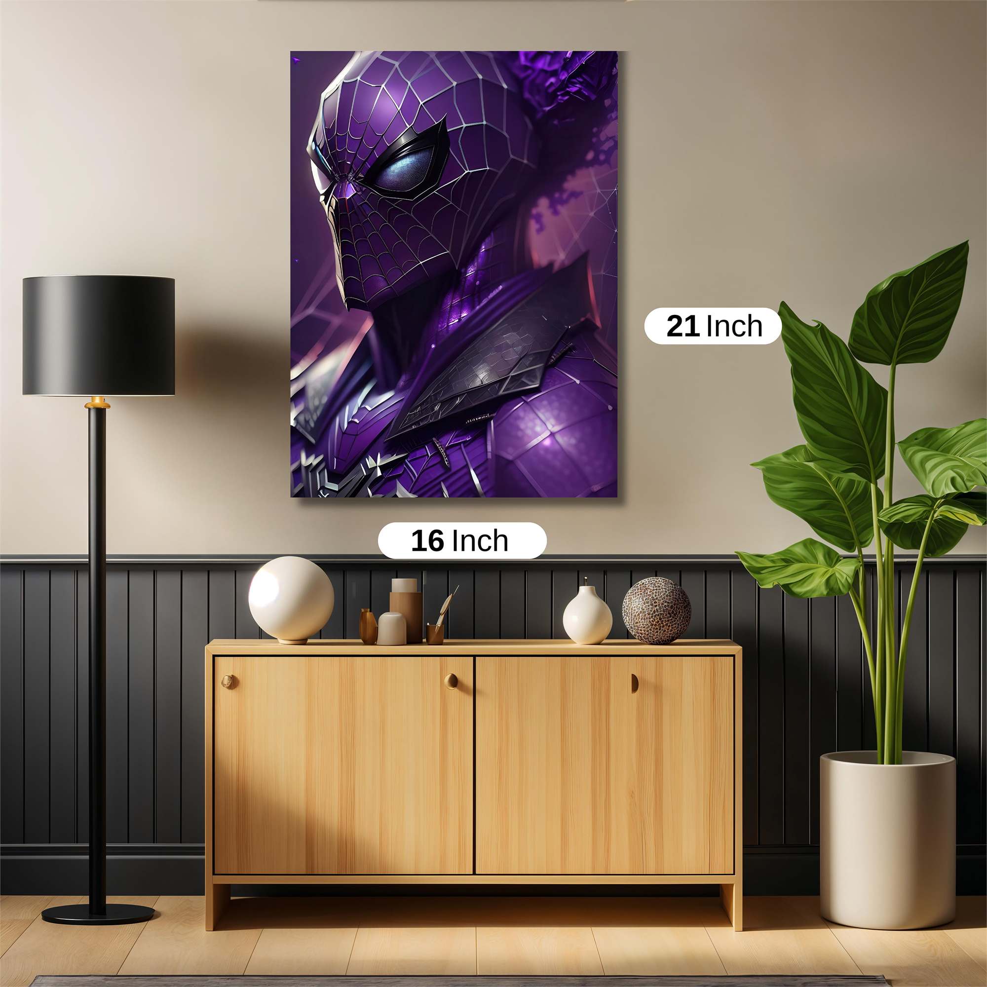 Spider Twilight Safe Wall Magnetic / M