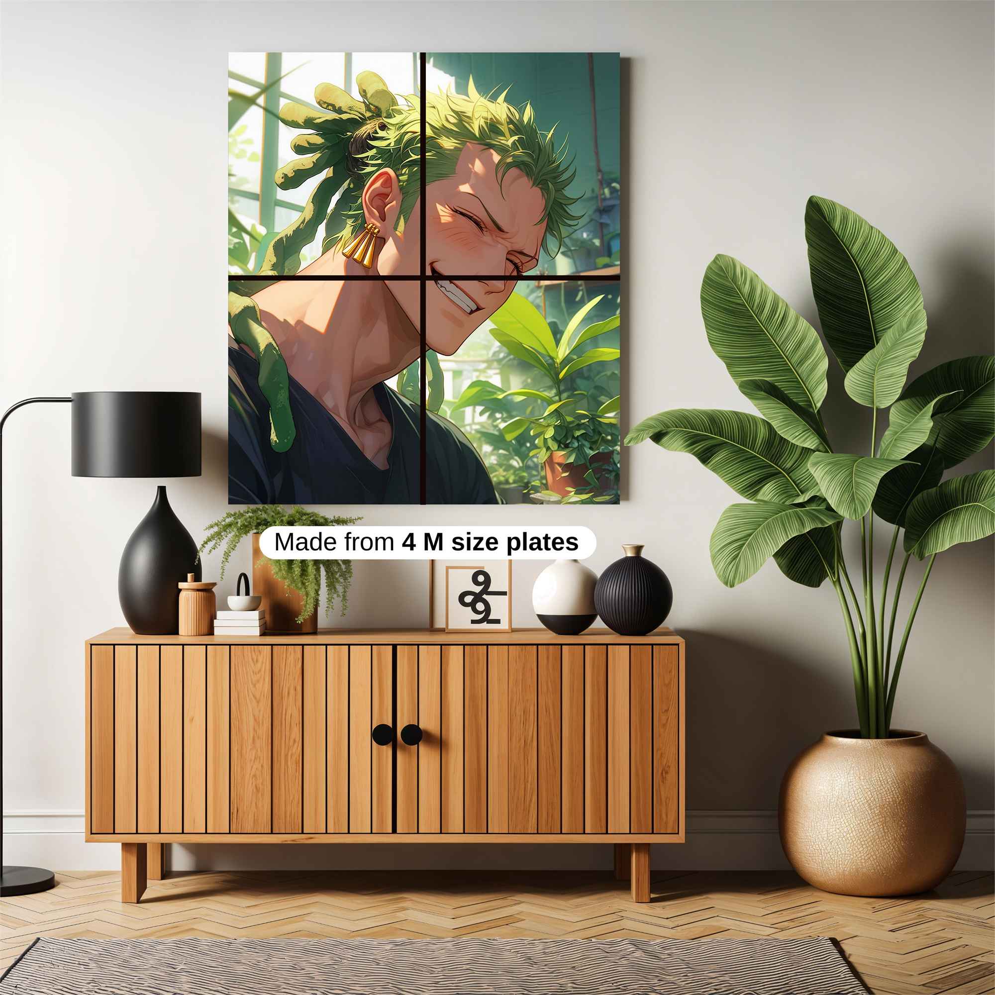 Roronoa Radiant Safe Wall Magnetic / M