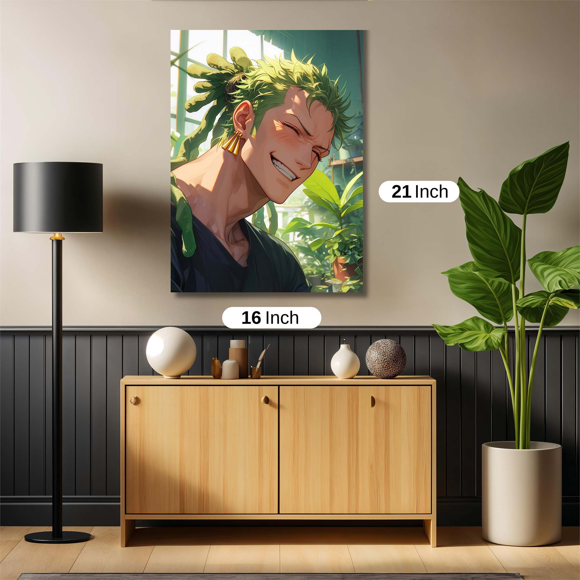 Roronoa Radiant Safe Wall Magnetic / M