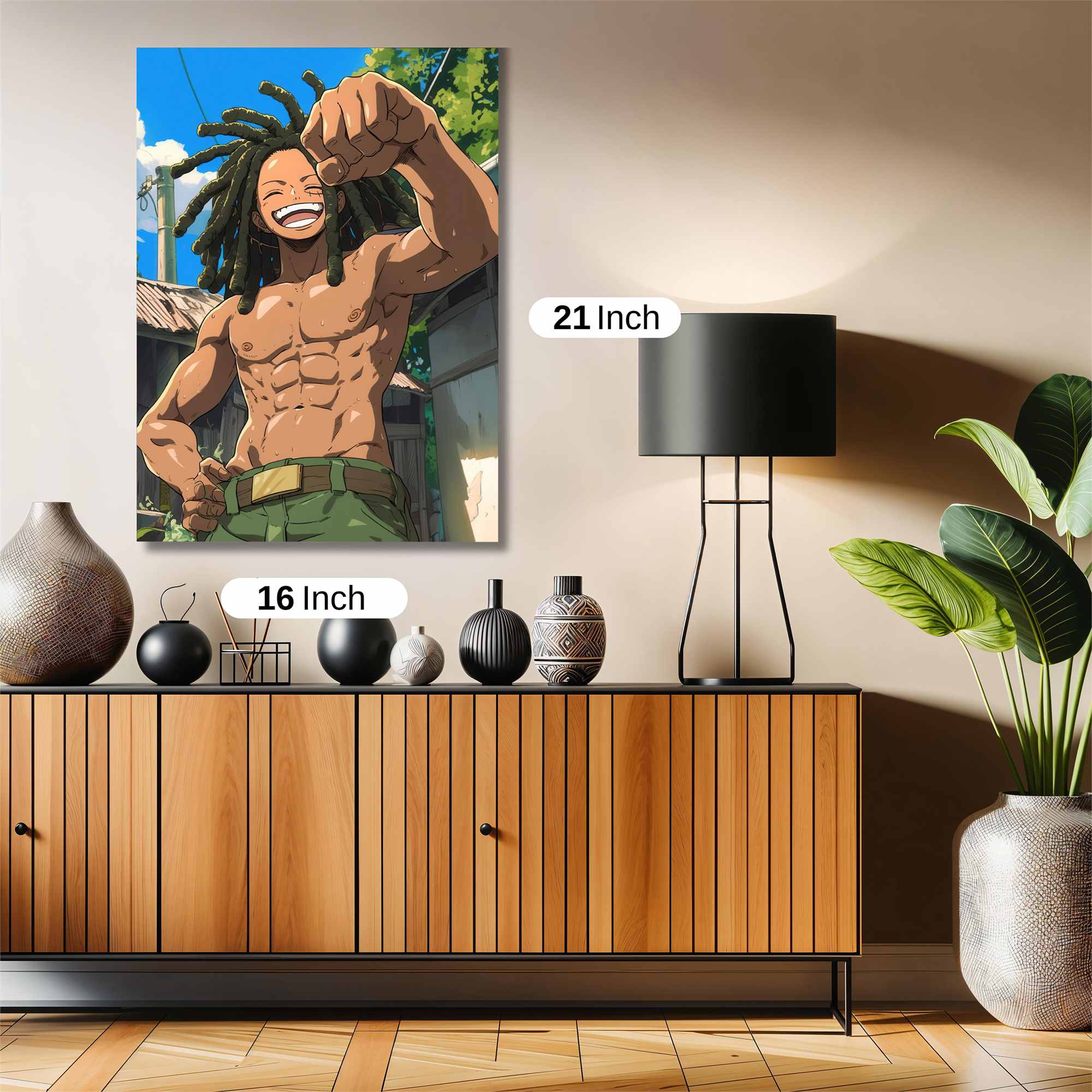 Curly Joyful Safe Wall Magnetic / M