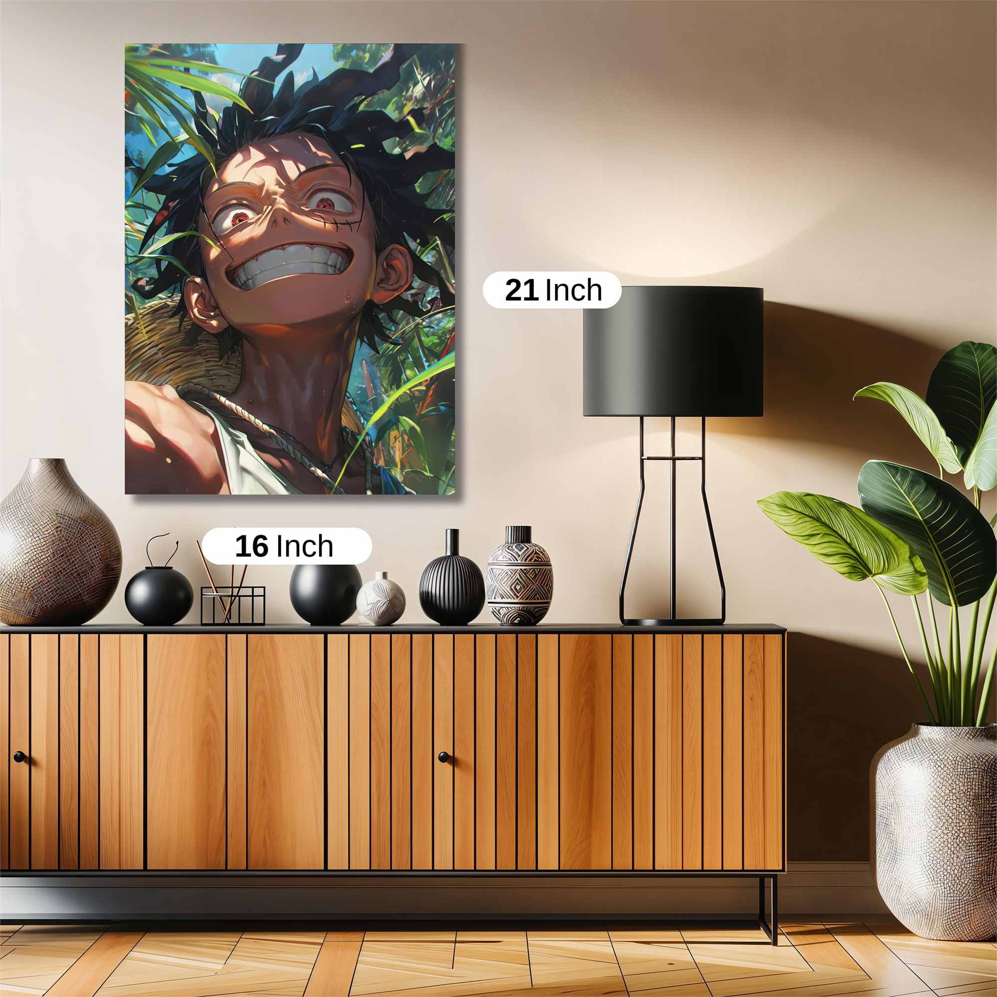 Luffy Ecstatic Safe Wall Magnetic / M