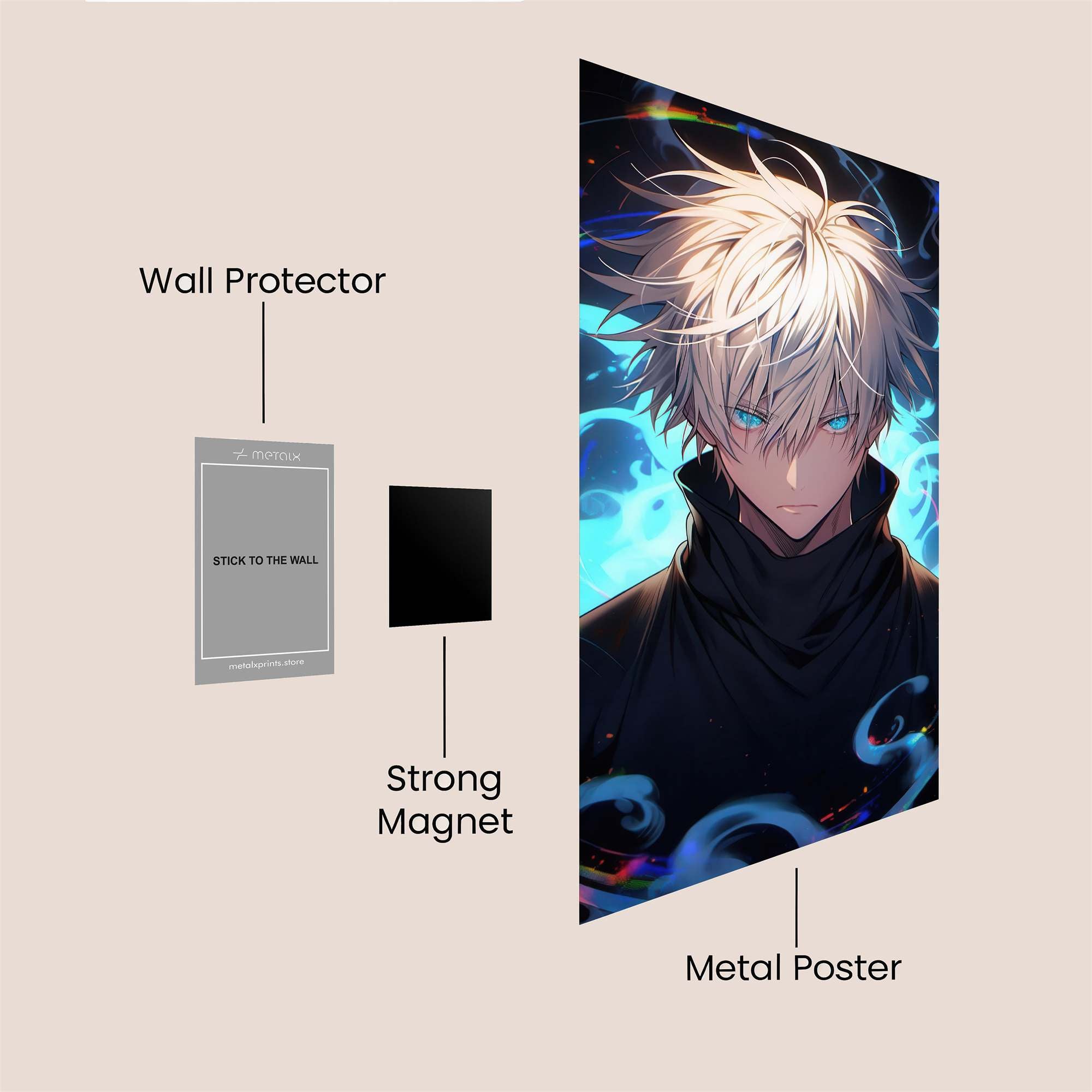 Satoru Serene Safe Wall Magnetic / M