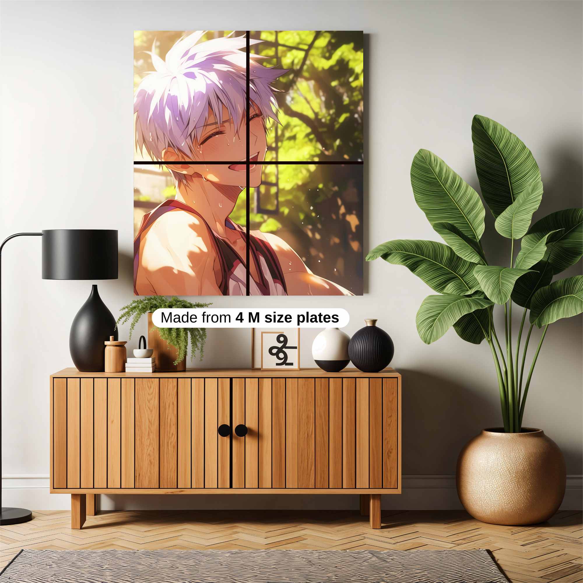 Silver Joy Safe Wall Magnetic / M