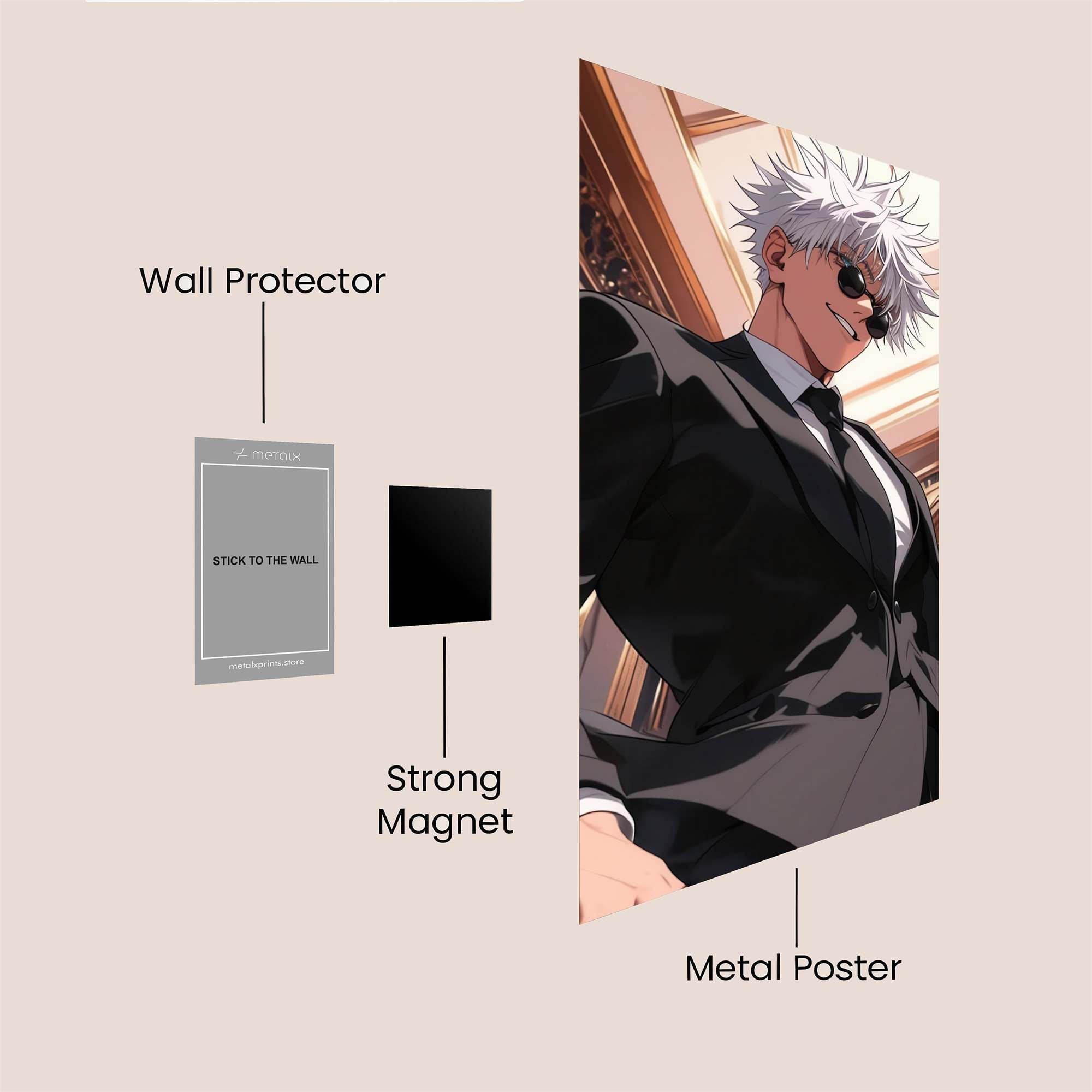 Satoru Swagger Safe Wall Magnetic / M