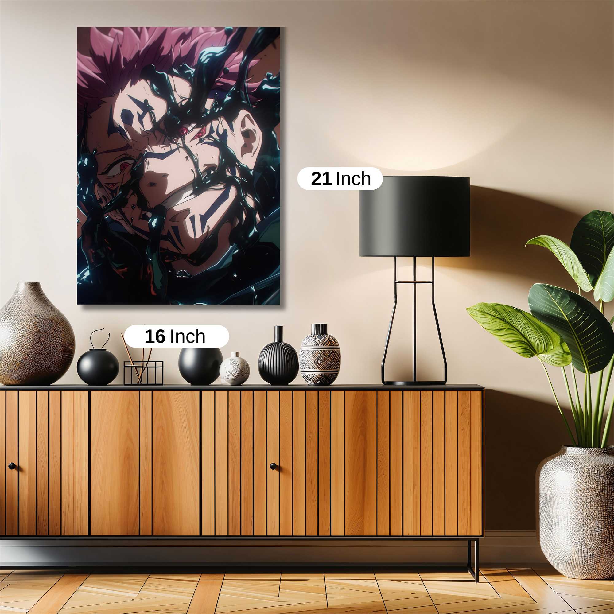 Sukuna Frenzied Safe Wall Magnetic / M