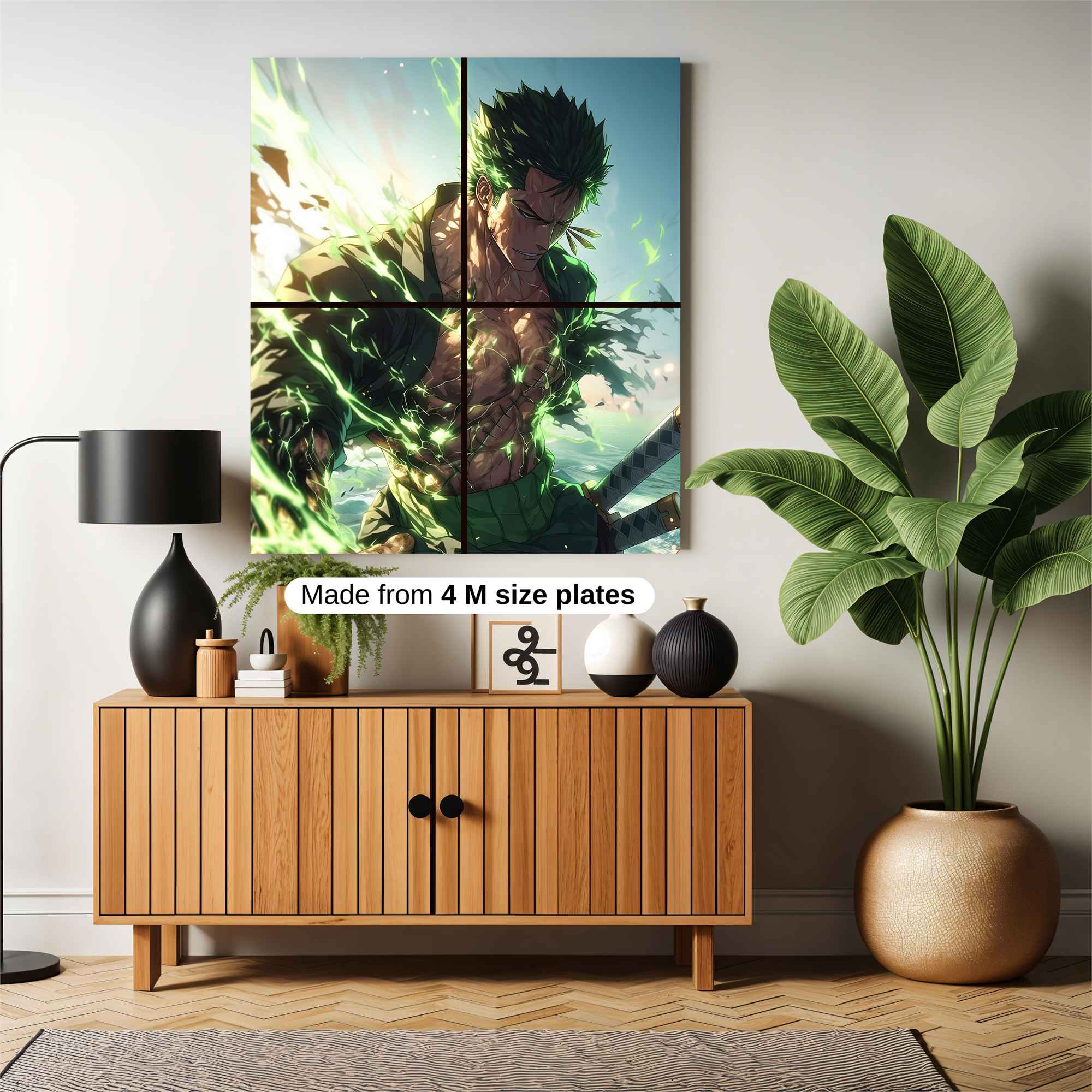 Roronoa Radiant Safe Wall Magnetic / M