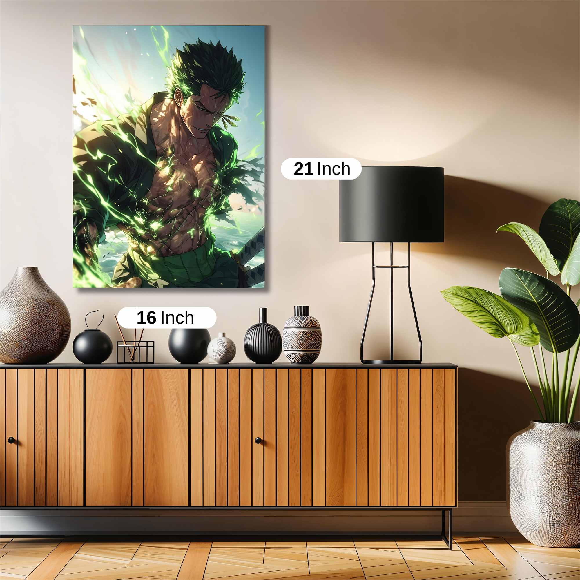 Roronoa Radiant Safe Wall Magnetic / M