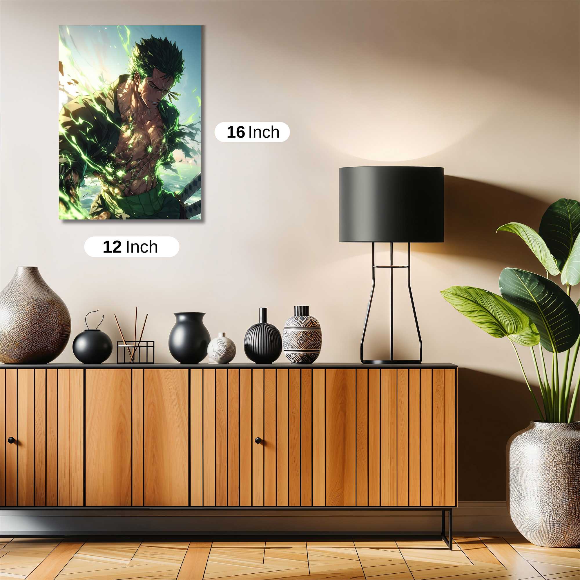 Roronoa Radiant Safe Wall Magnetic / M