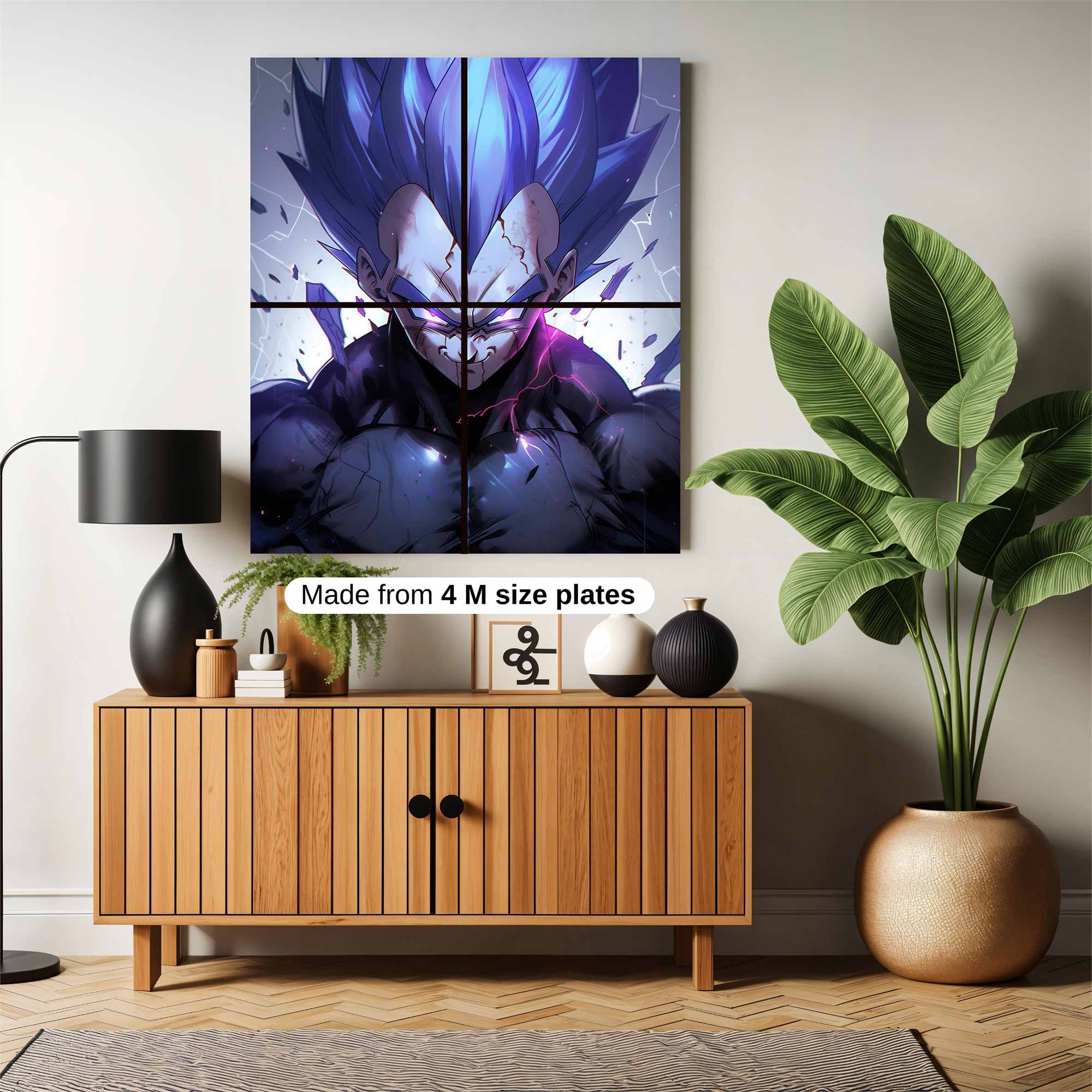 Vegeta Volatile Safe Wall Magnetic / M
