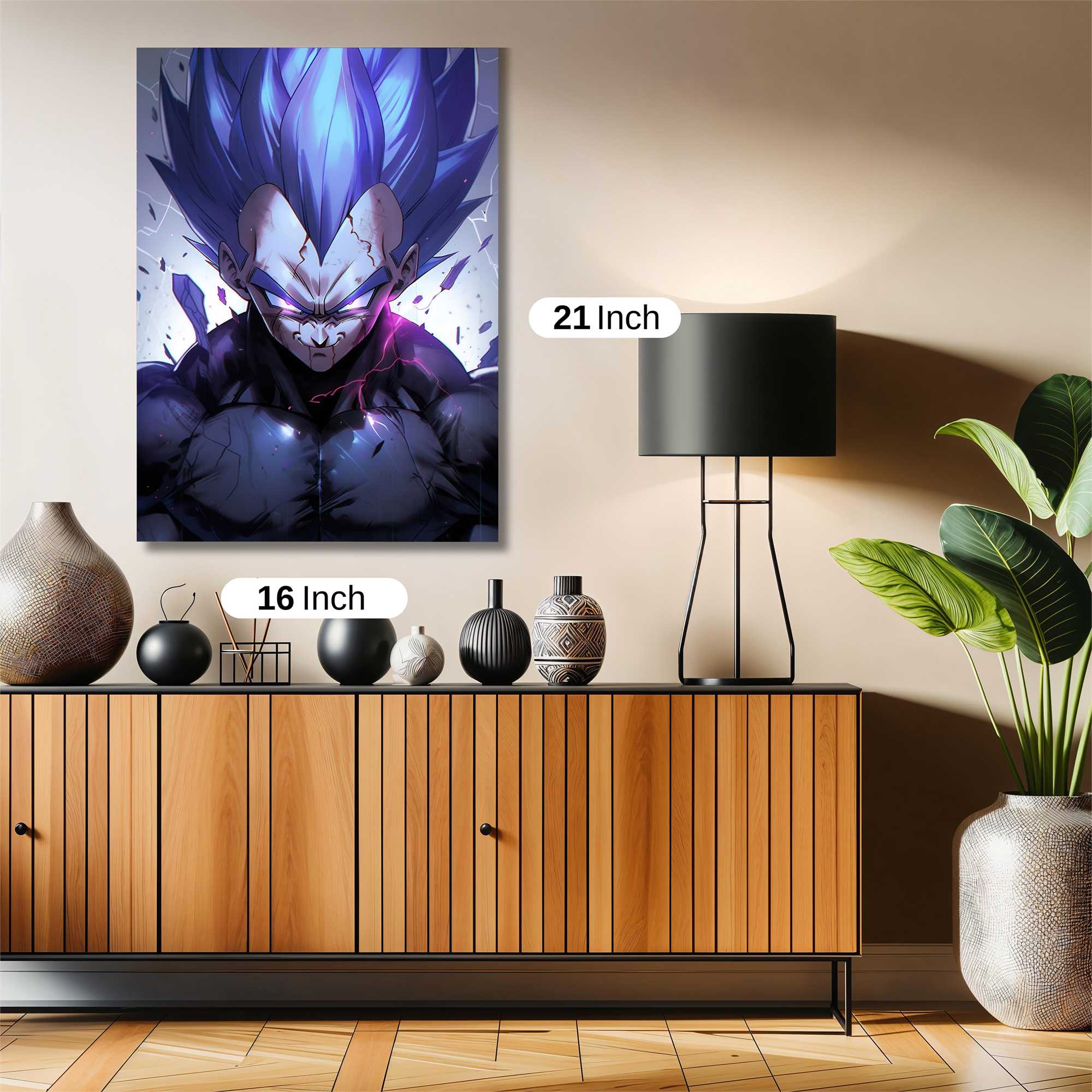 Vegeta Volatile Safe Wall Magnetic / M
