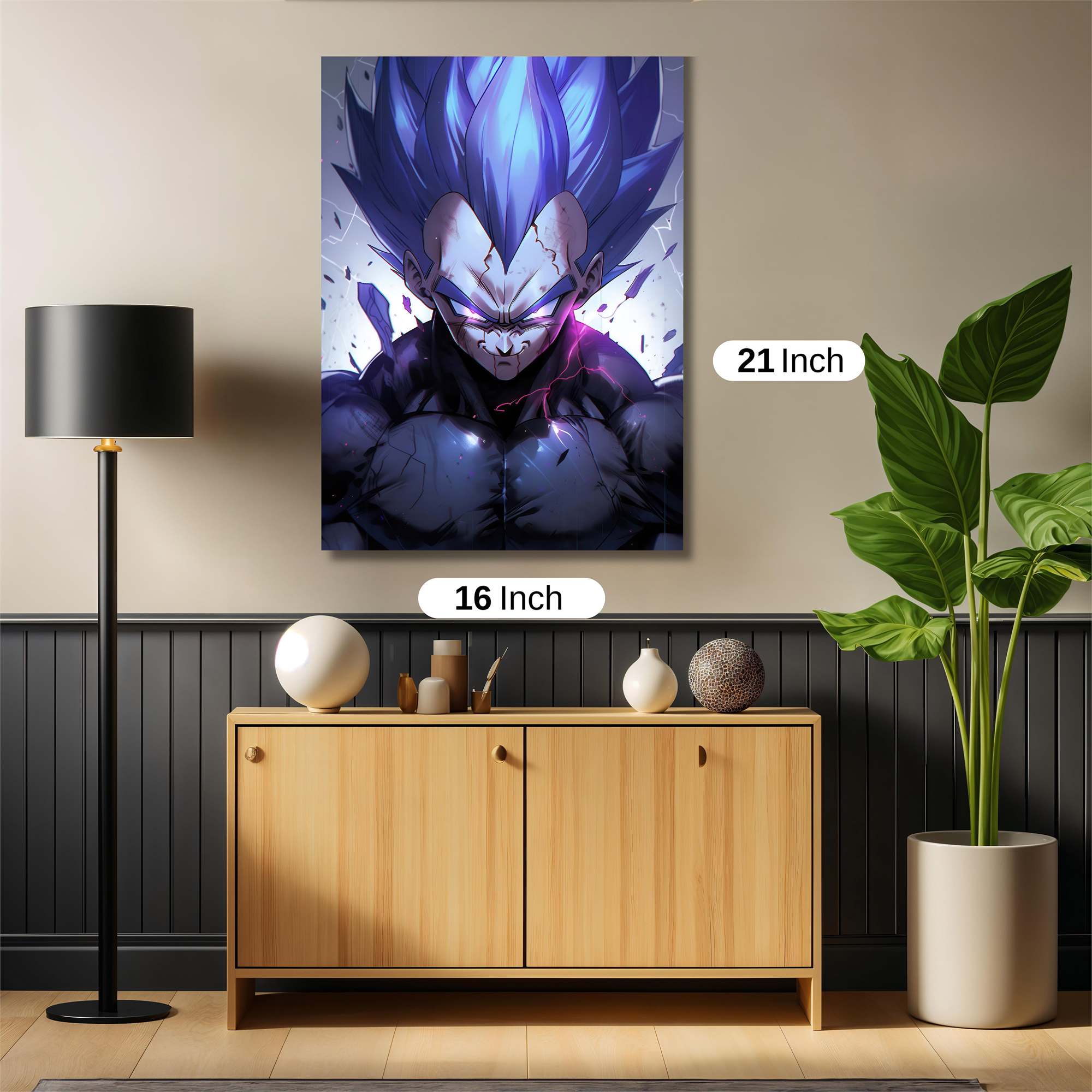 Vegeta Volatile Safe Wall Magnetic / M
