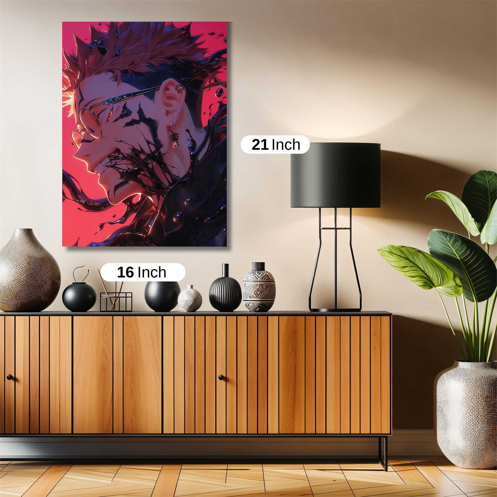 Sukuna Tormented Safe Wall Magnetic / M