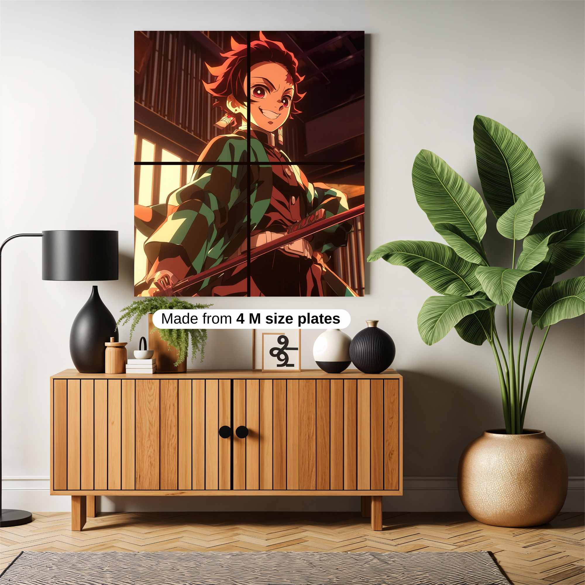 Tanjiro Resolute Safe Wall Magnetic / M