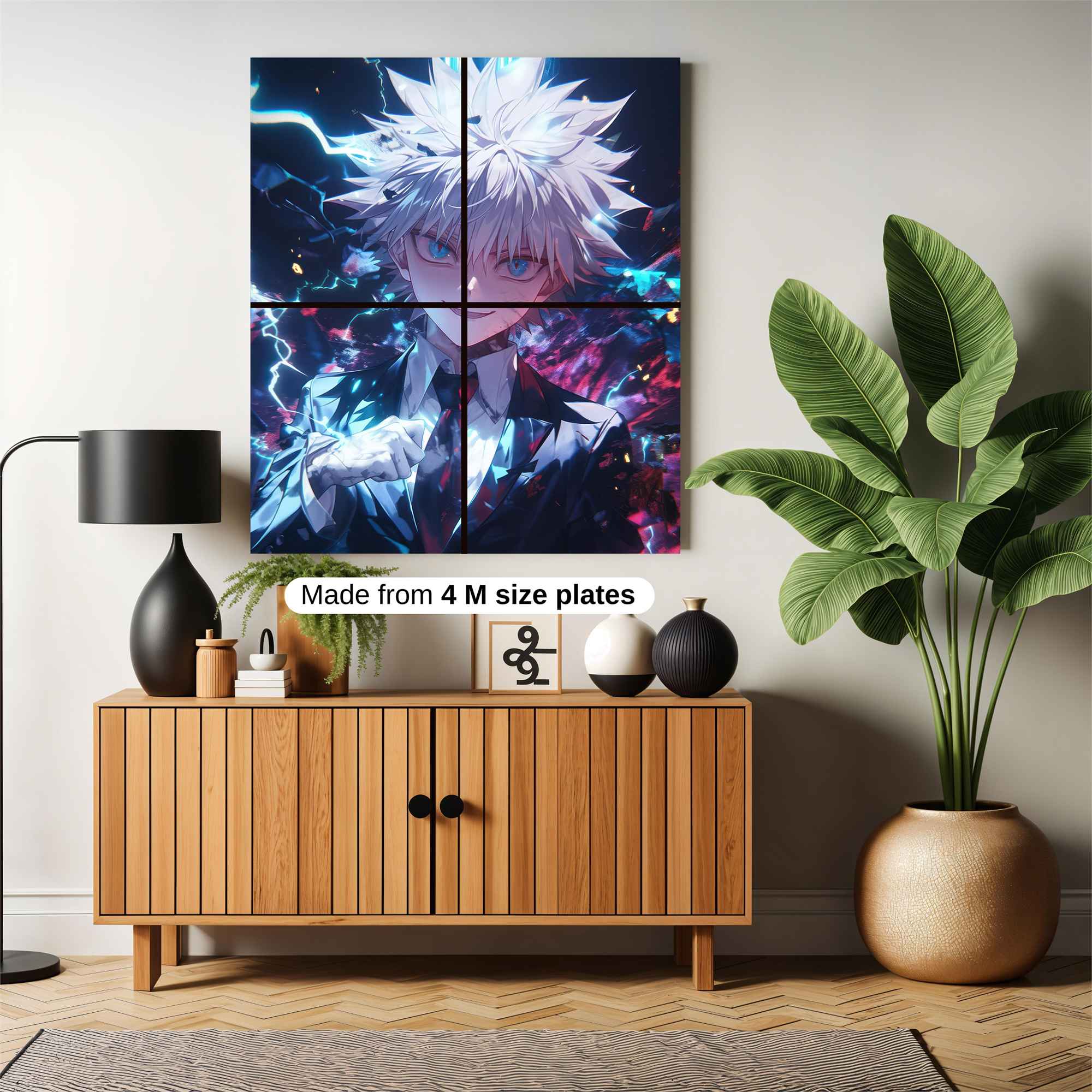 Killua Electrifying Safe Wall Magnetic / M