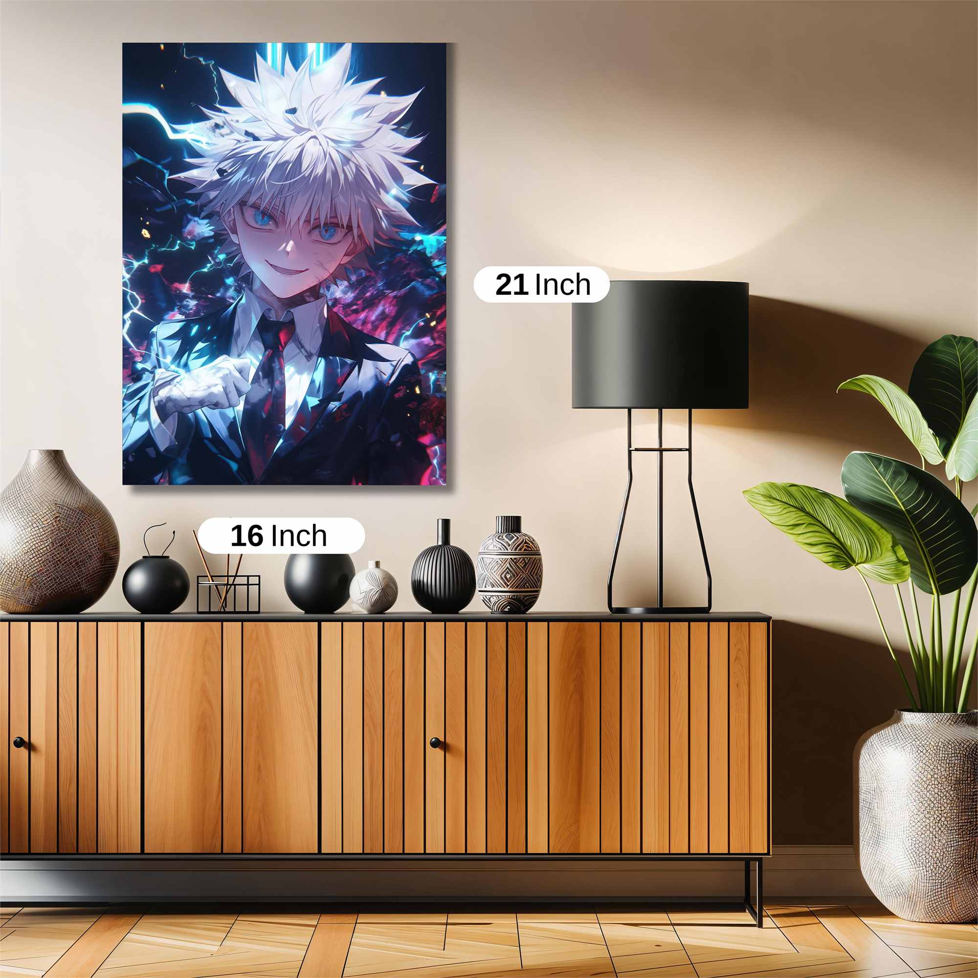 Killua Electrifying Safe Wall Magnetic / M