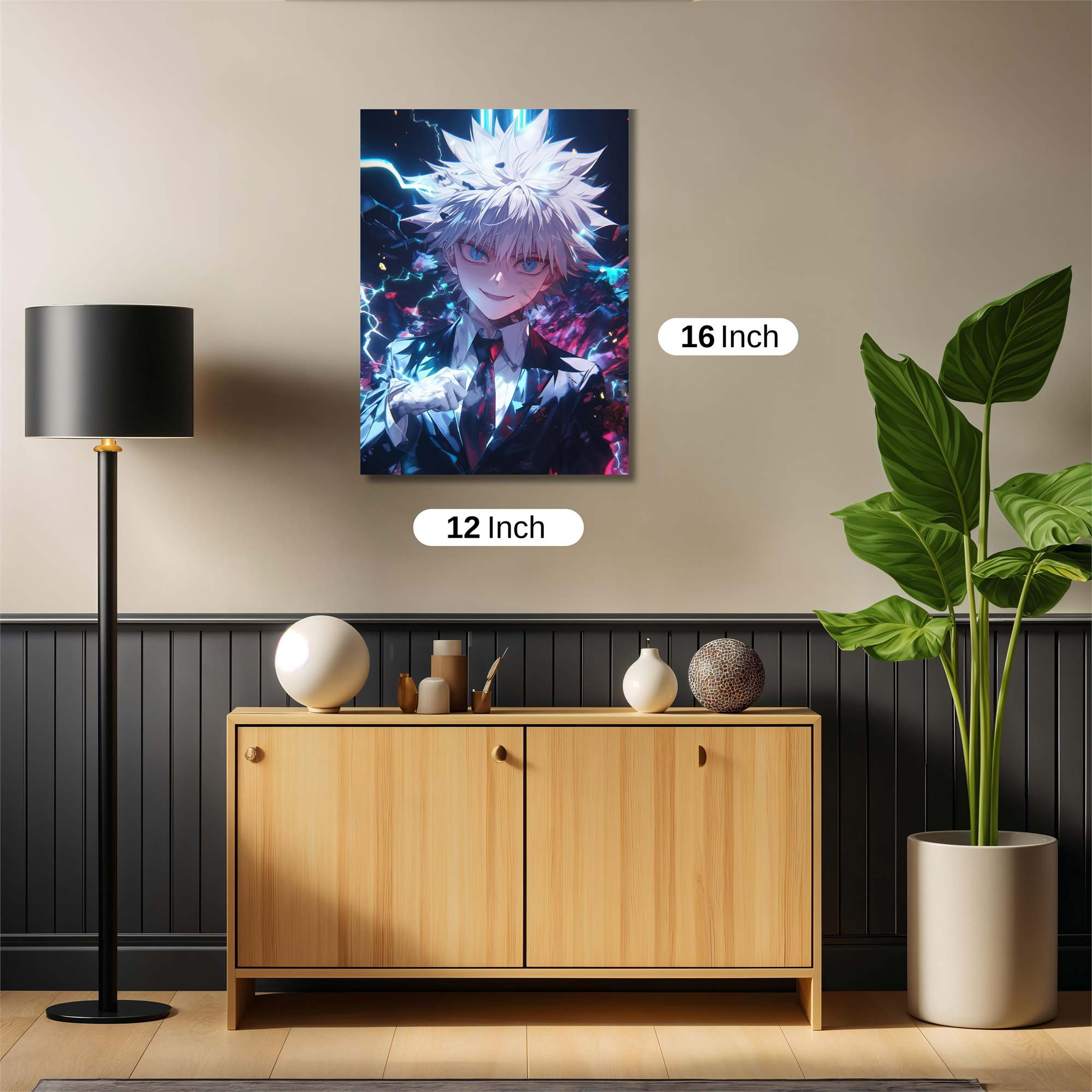 Killua Electrifying Safe Wall Magnetic / M