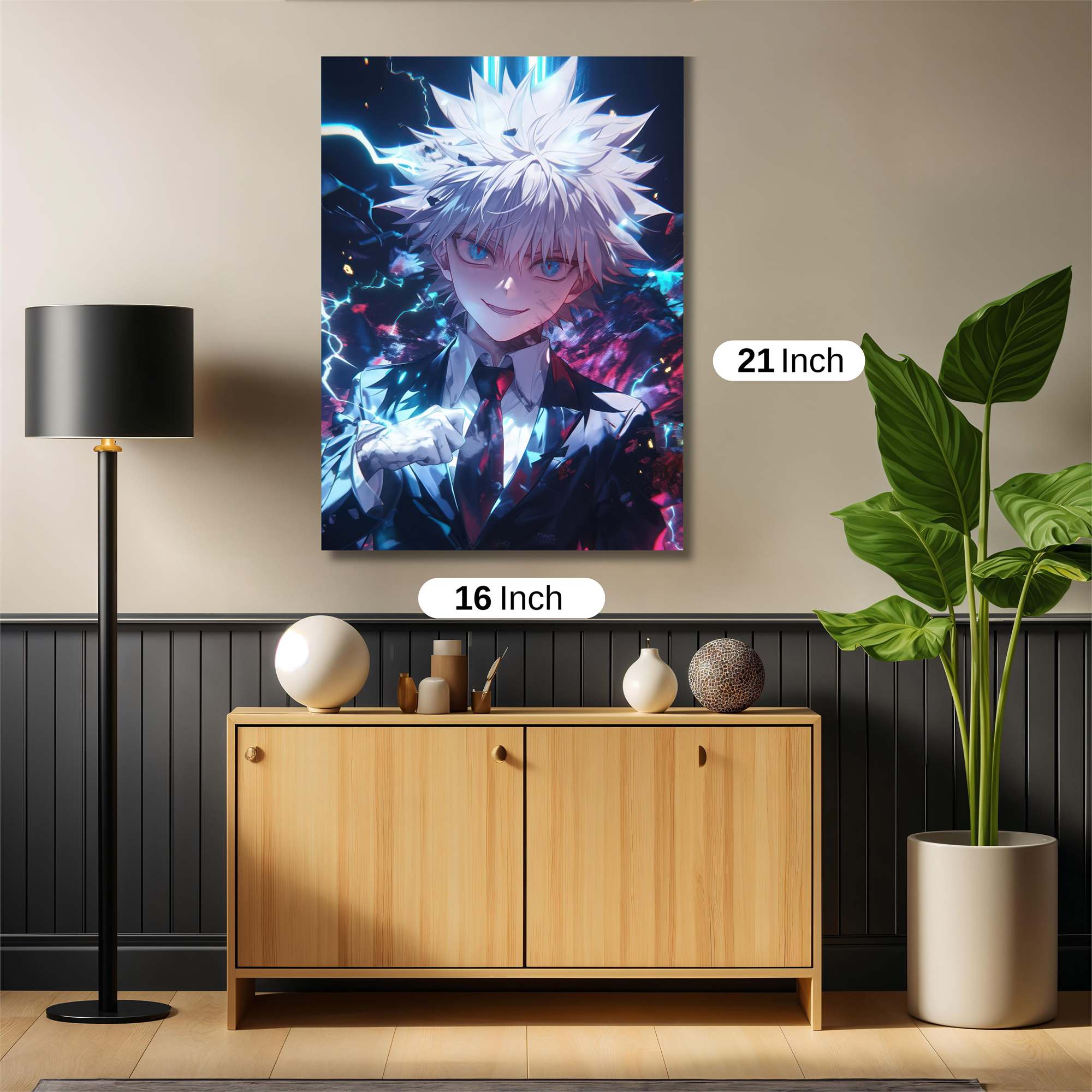 Killua Electrifying Safe Wall Magnetic / M