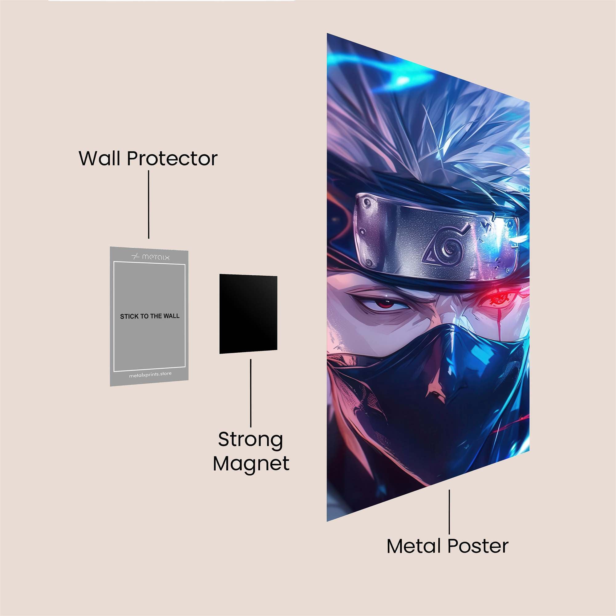 Kakashi Chaotic Safe Wall Magnetic / M