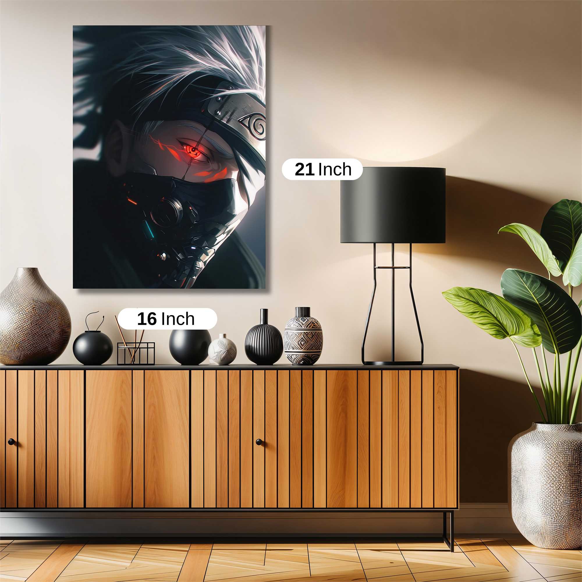 Kakashi Cybernetic Safe Wall Magnetic / M