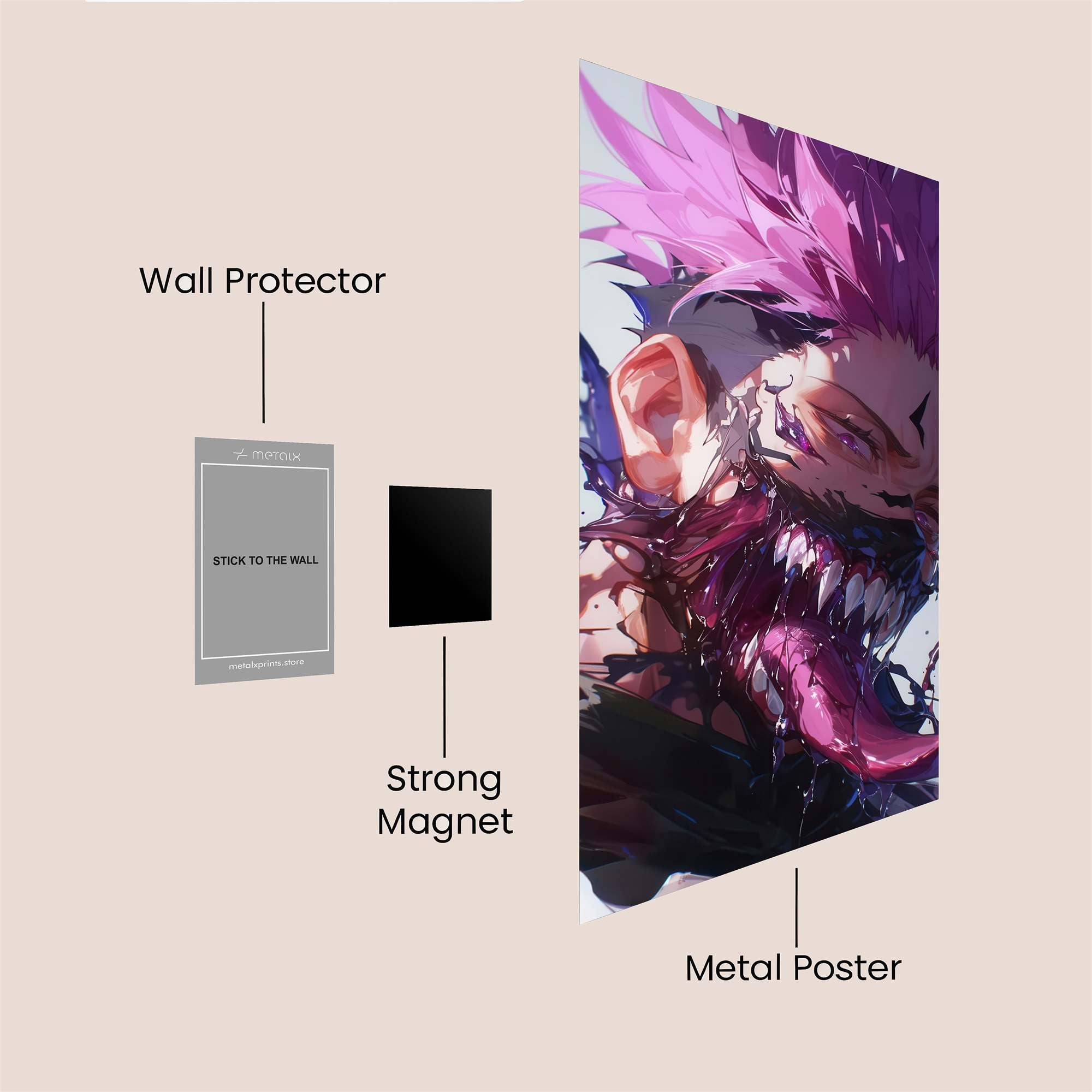 Yuji Frenzy Safe Wall Magnetic / M