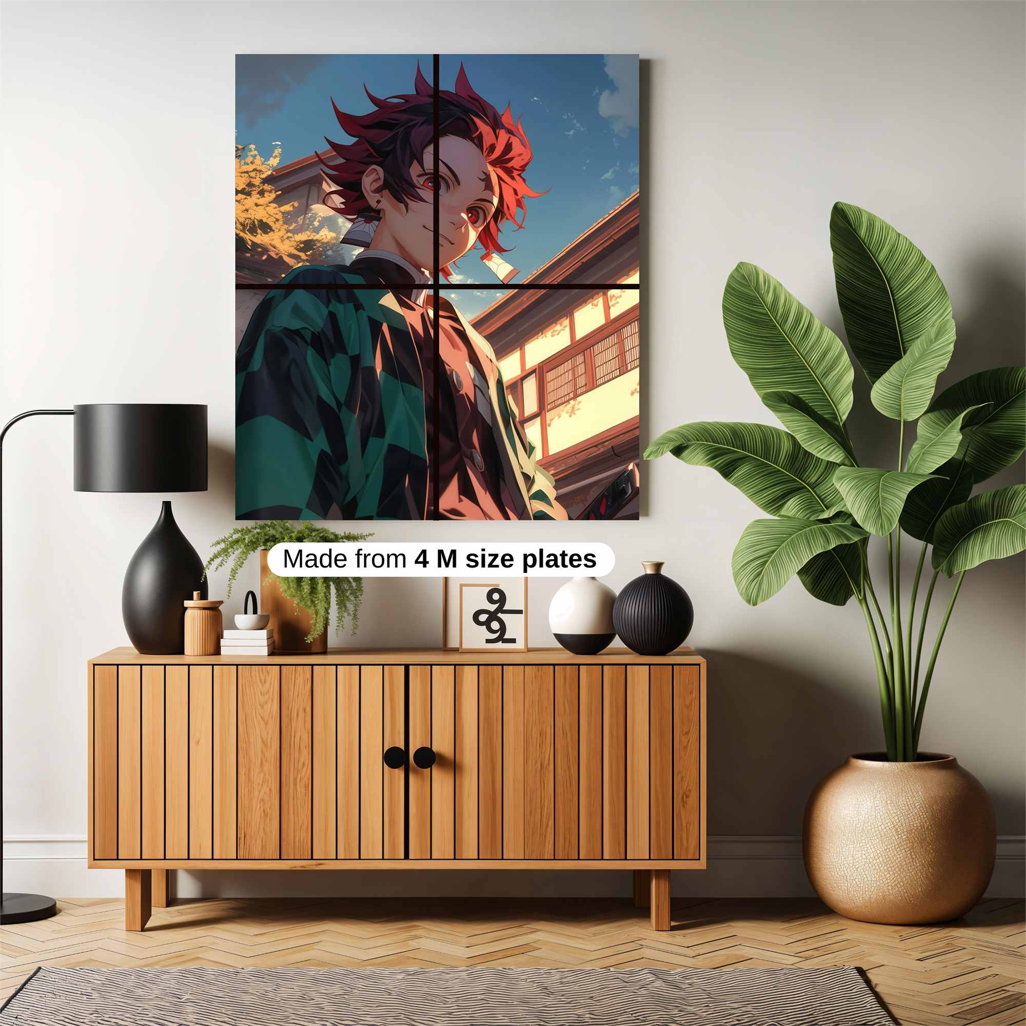 Tanjiro Triumphant Safe Wall Magnetic / M