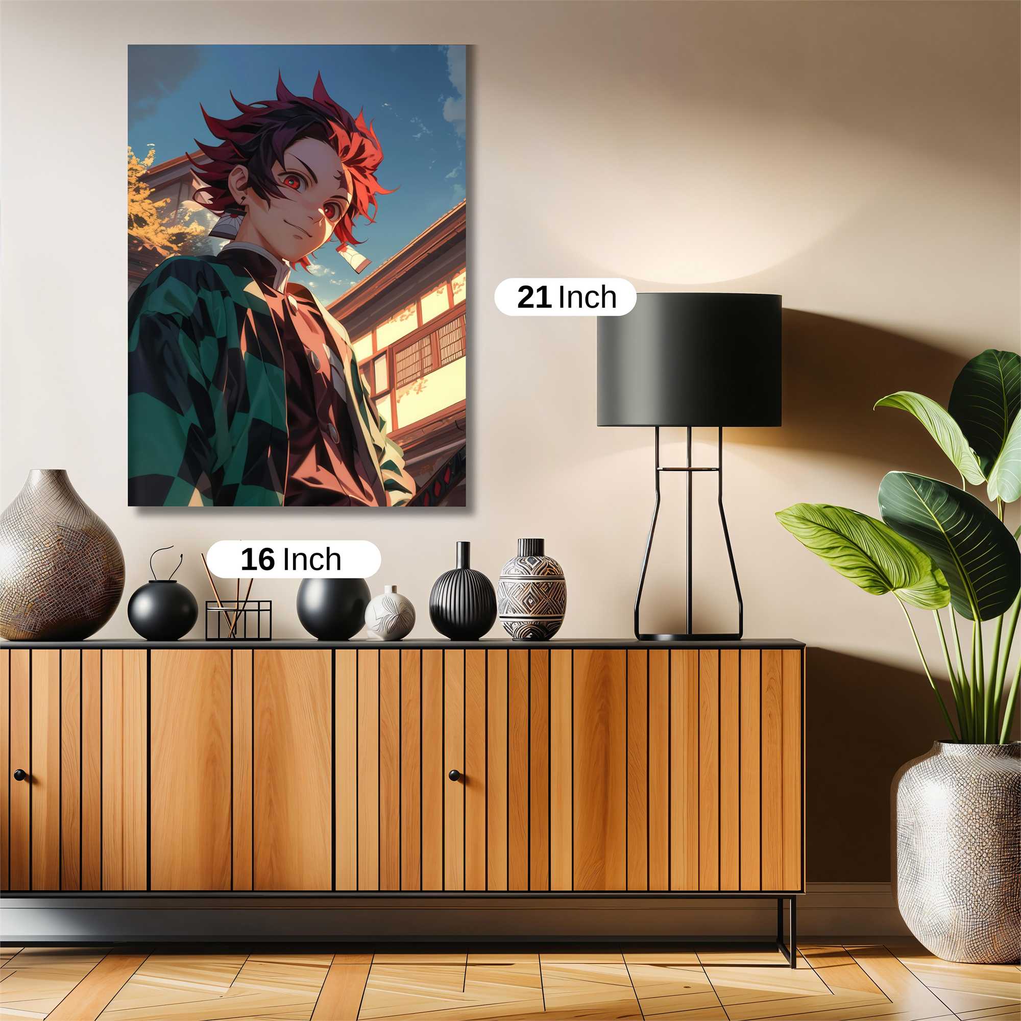 Tanjiro Triumphant Safe Wall Magnetic / M