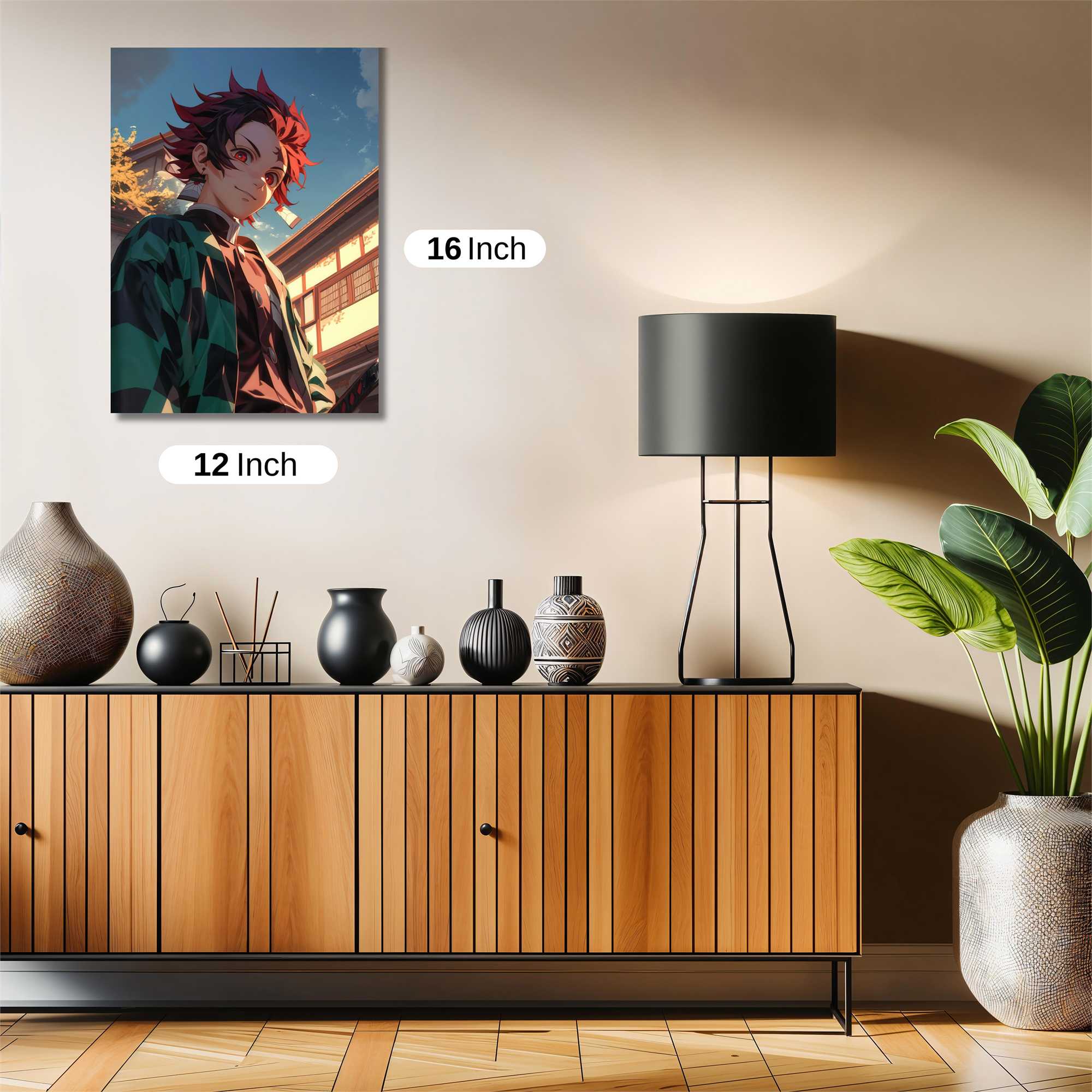 Tanjiro Triumphant Safe Wall Magnetic / M