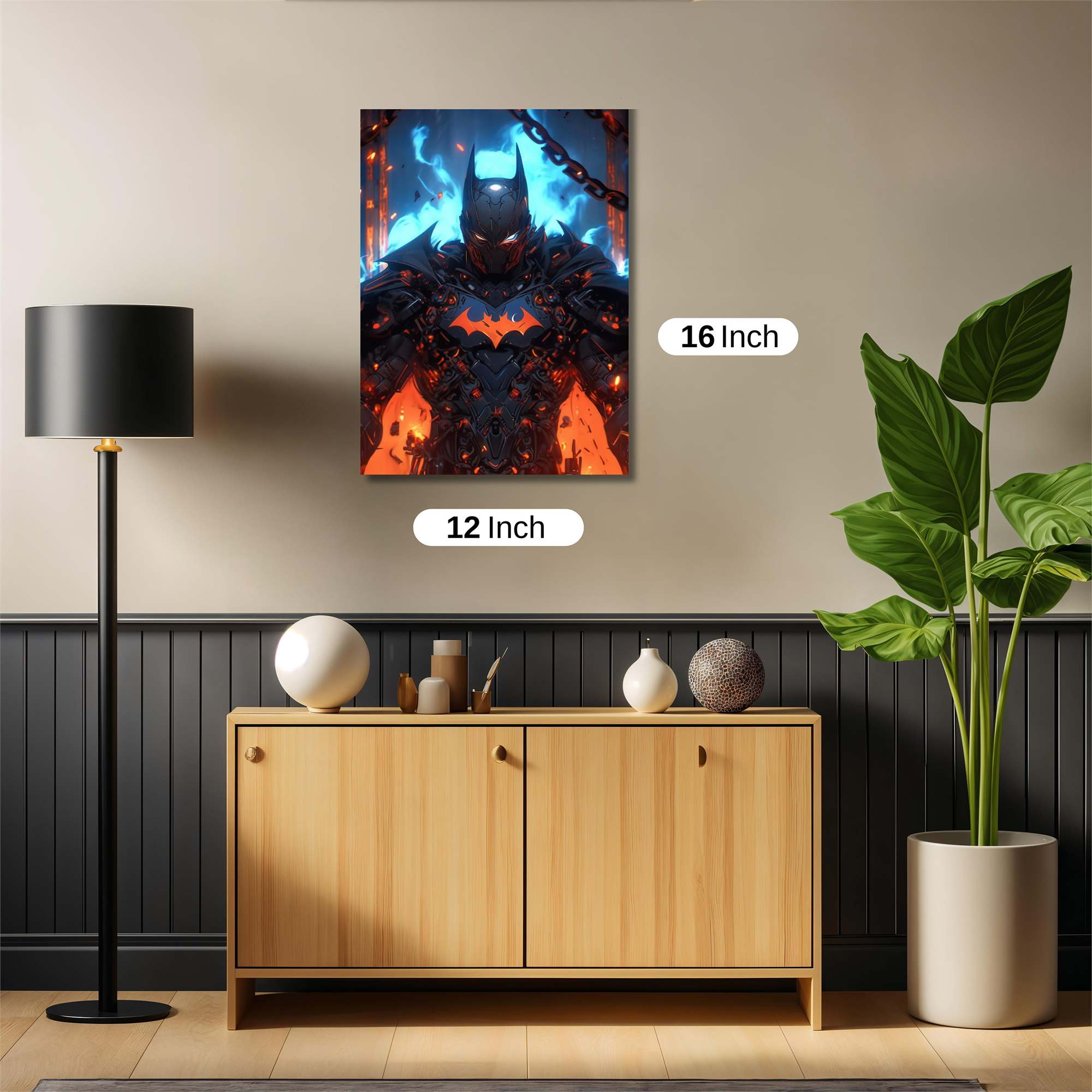 Batman Infernal Safe Wall Magnetic / M