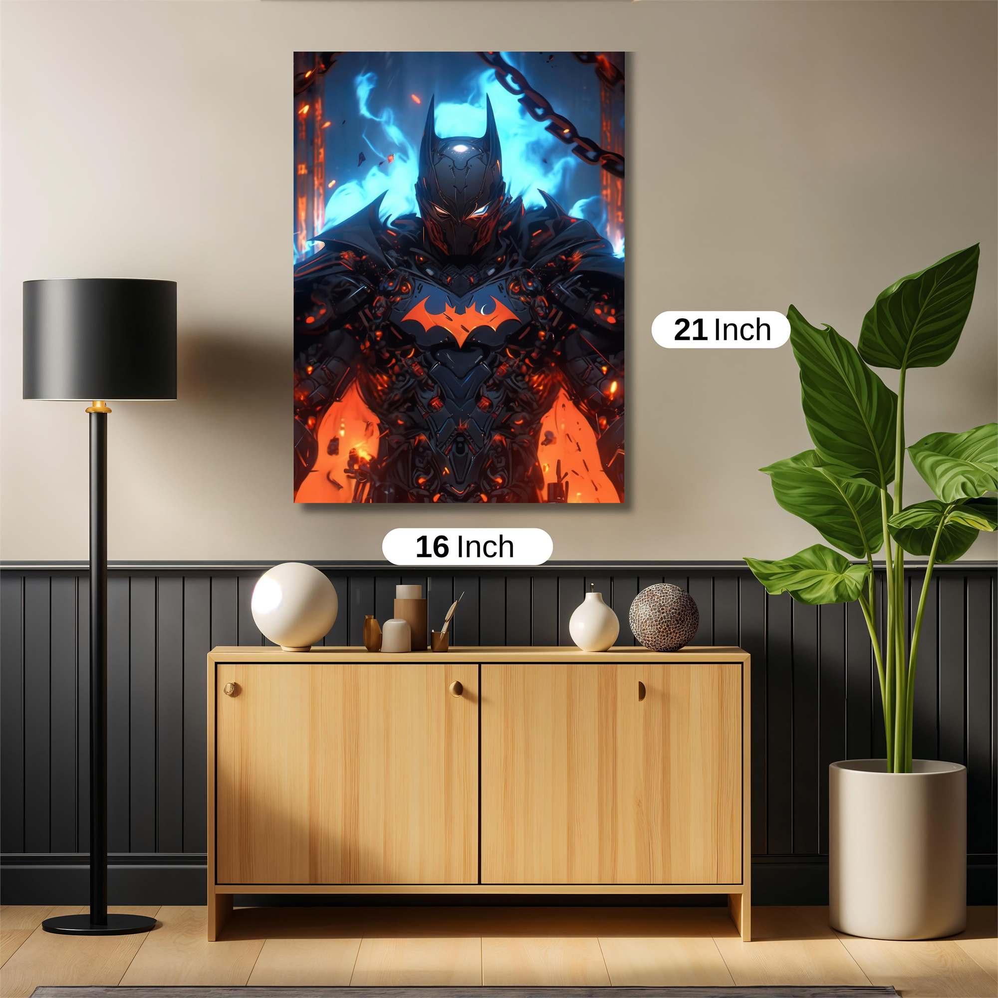 Batman Infernal Safe Wall Magnetic / M