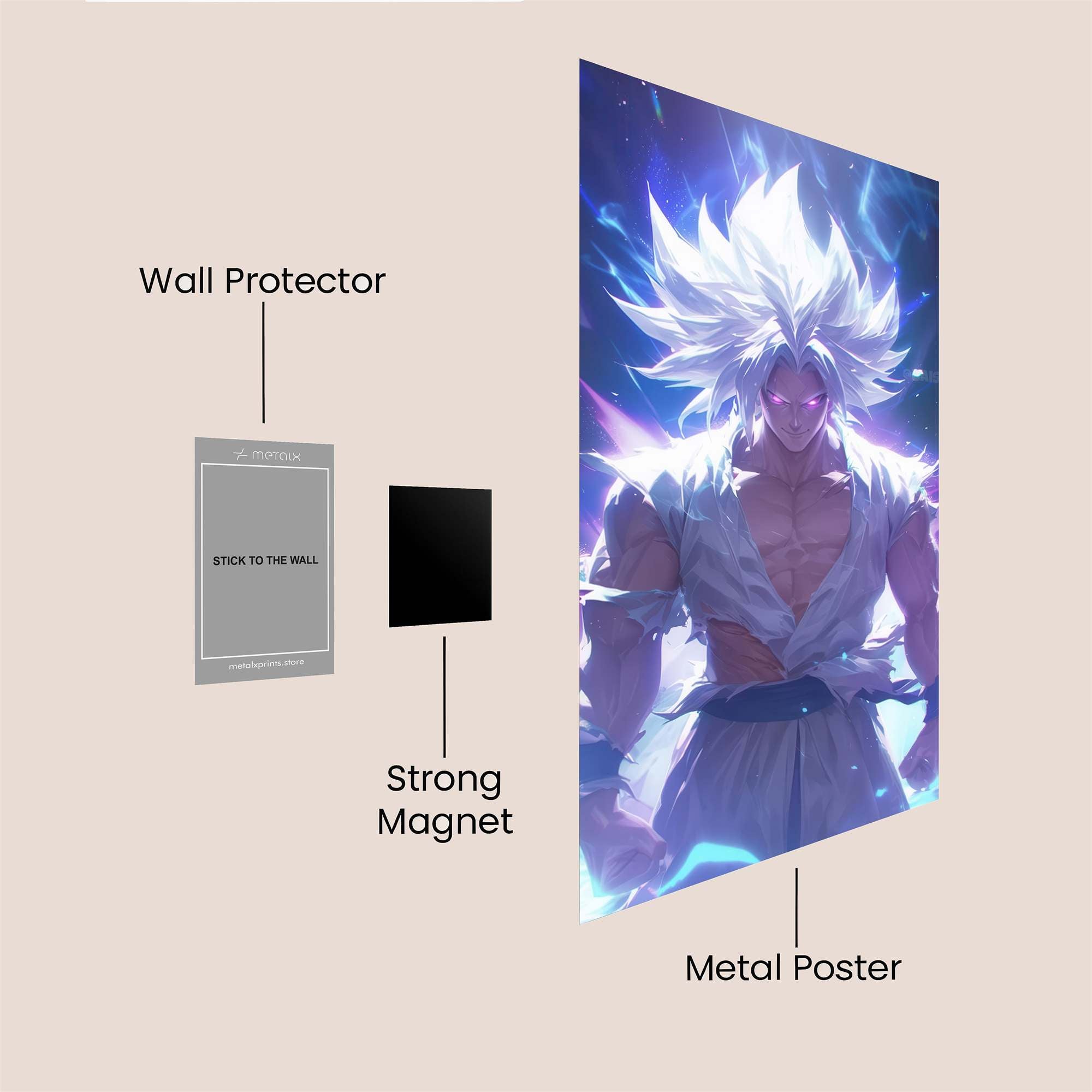 Goku Radiant Safe Wall Magnetic / M