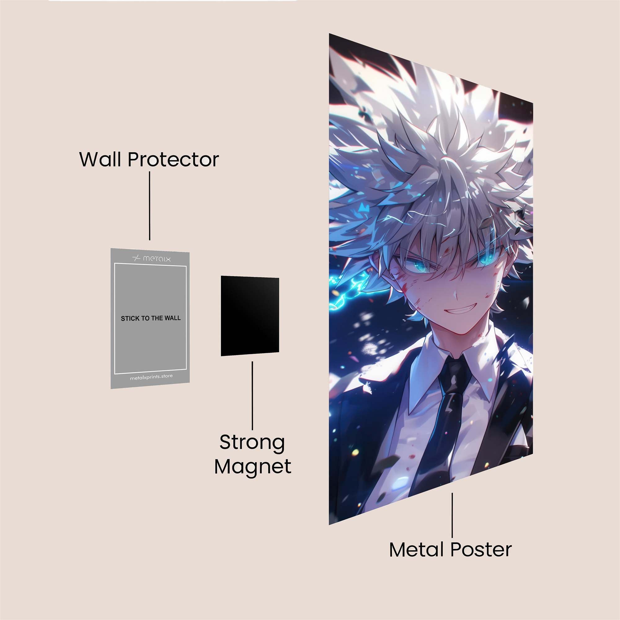 GinJolt Safe Wall Magnetic / M