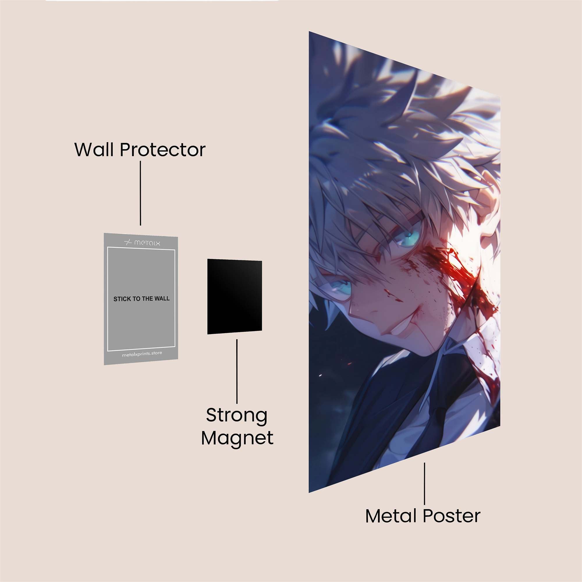 Gin Ichimaru - Eerie Safe Wall Magnetic / M