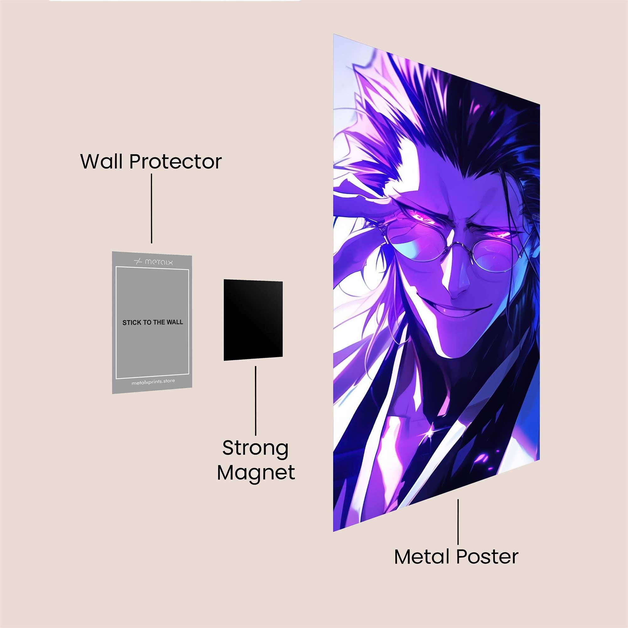 Aizen Enigmatic Safe Wall Magnetic / M