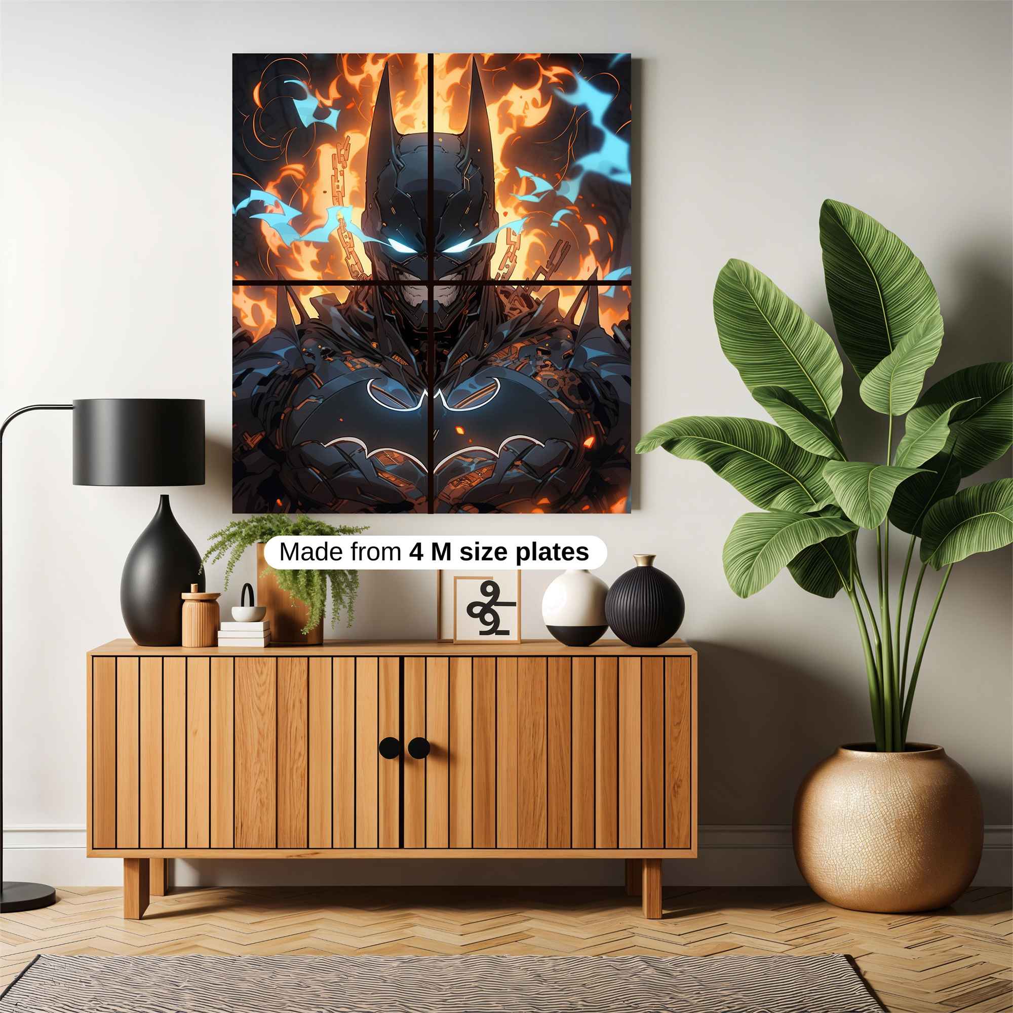 Batman Inferno Safe Wall Magnetic / M