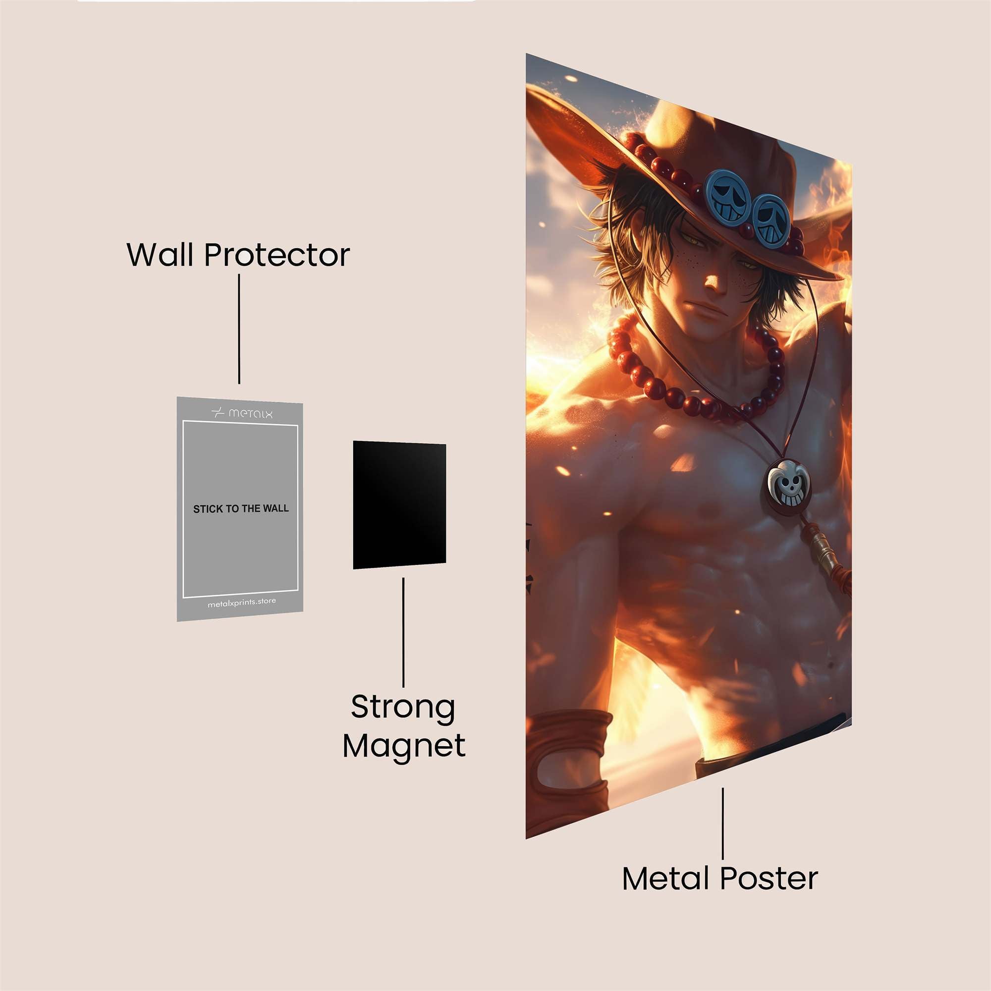 Firebrand Ace Safe Wall Magnetic / M