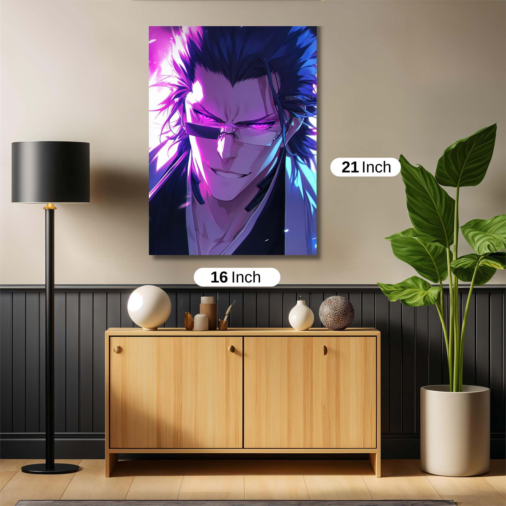 Aizen Menace Safe Wall Magnetic / M