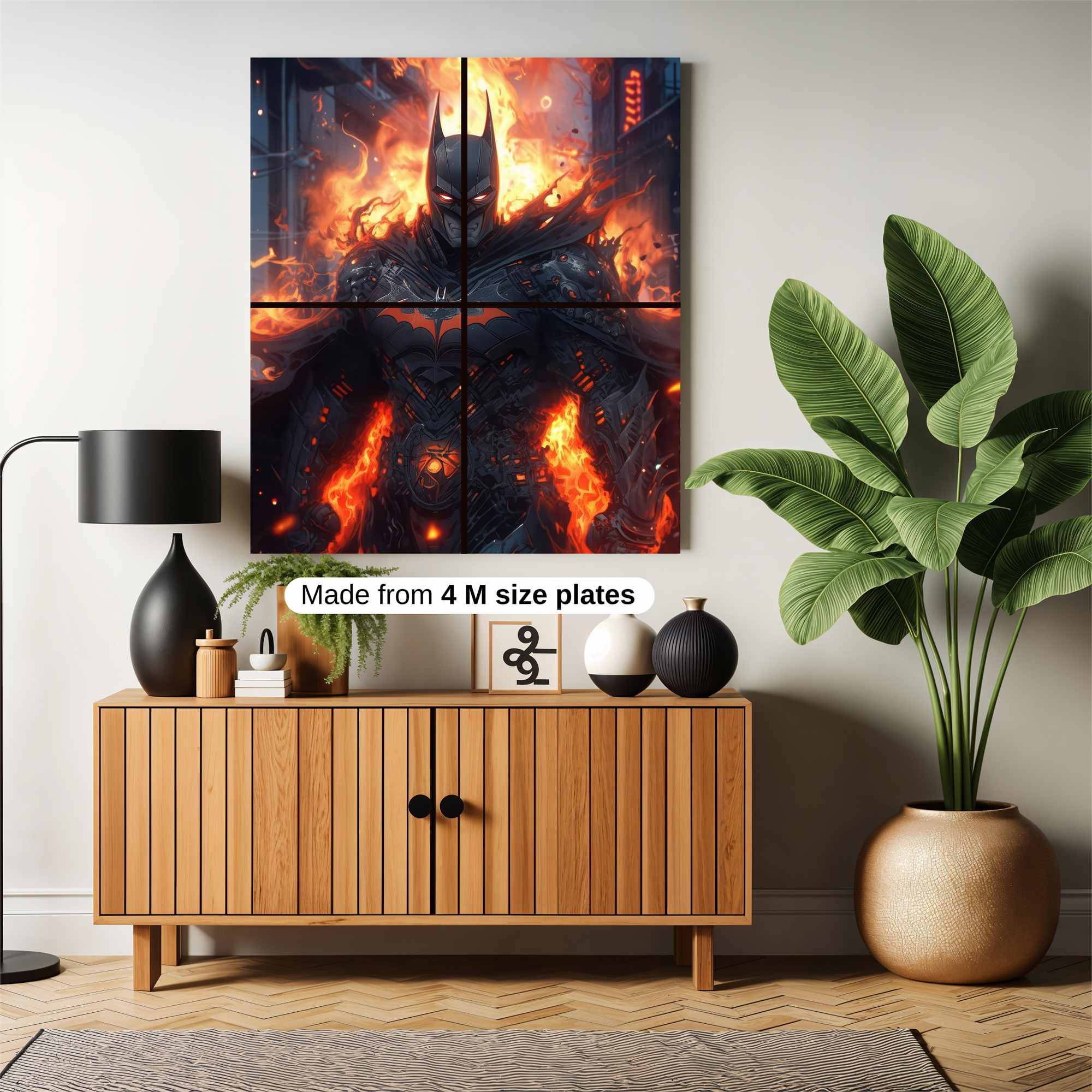 Batman Inferno Safe Wall Magnetic / M