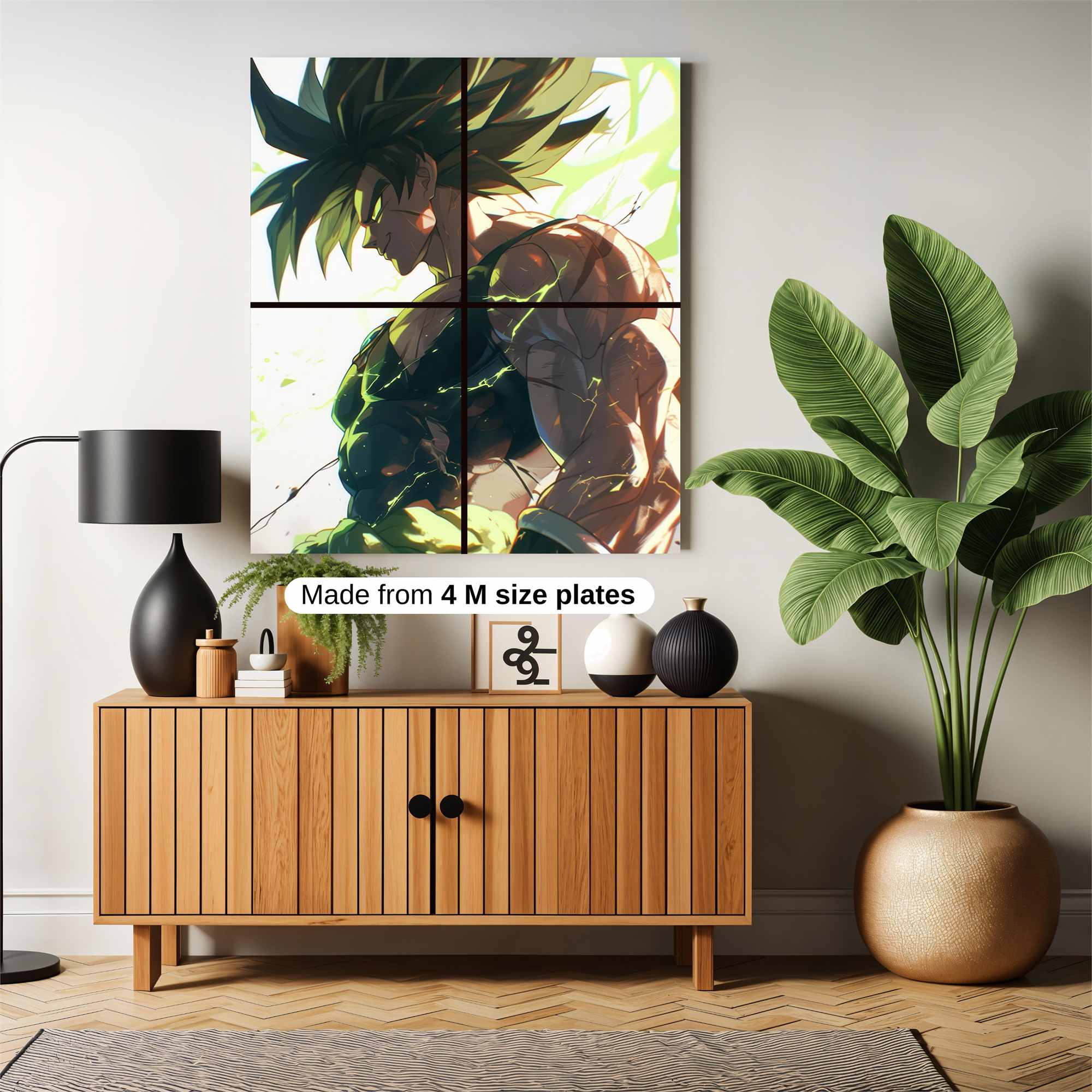 Broly Rage Safe Wall Magnetic / M