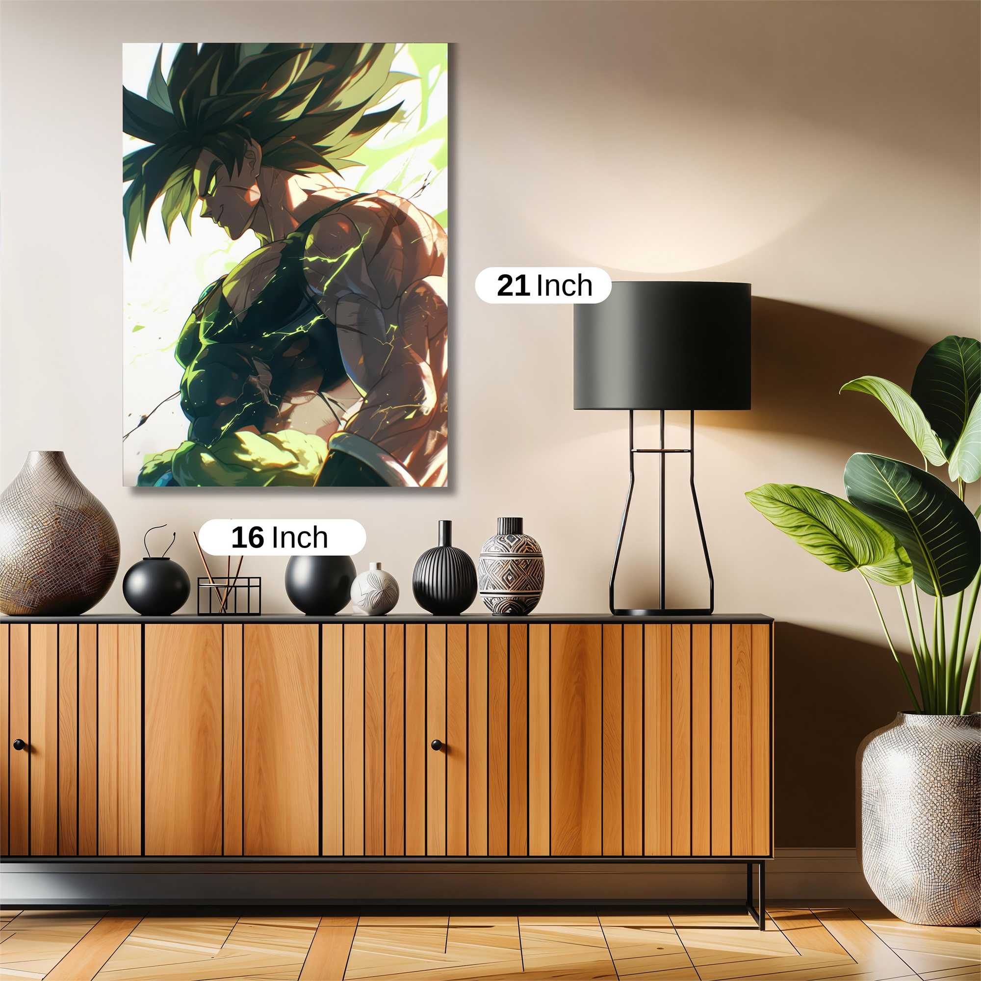 Broly Rage Safe Wall Magnetic / M