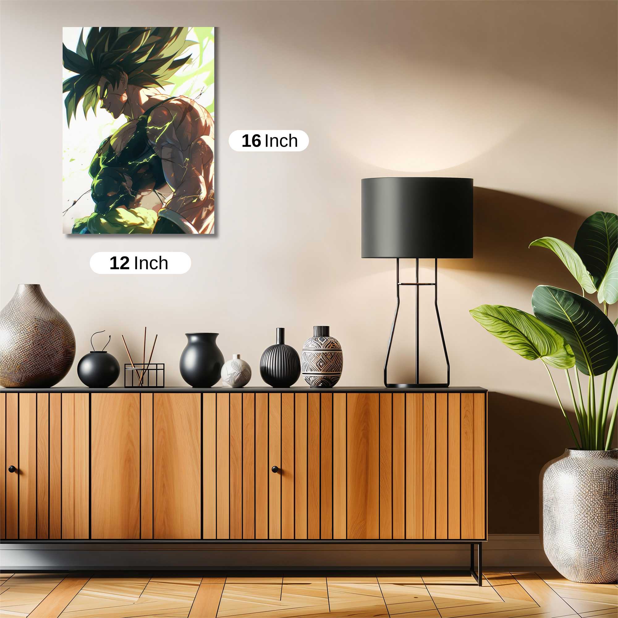 Broly Rage Safe Wall Magnetic / M