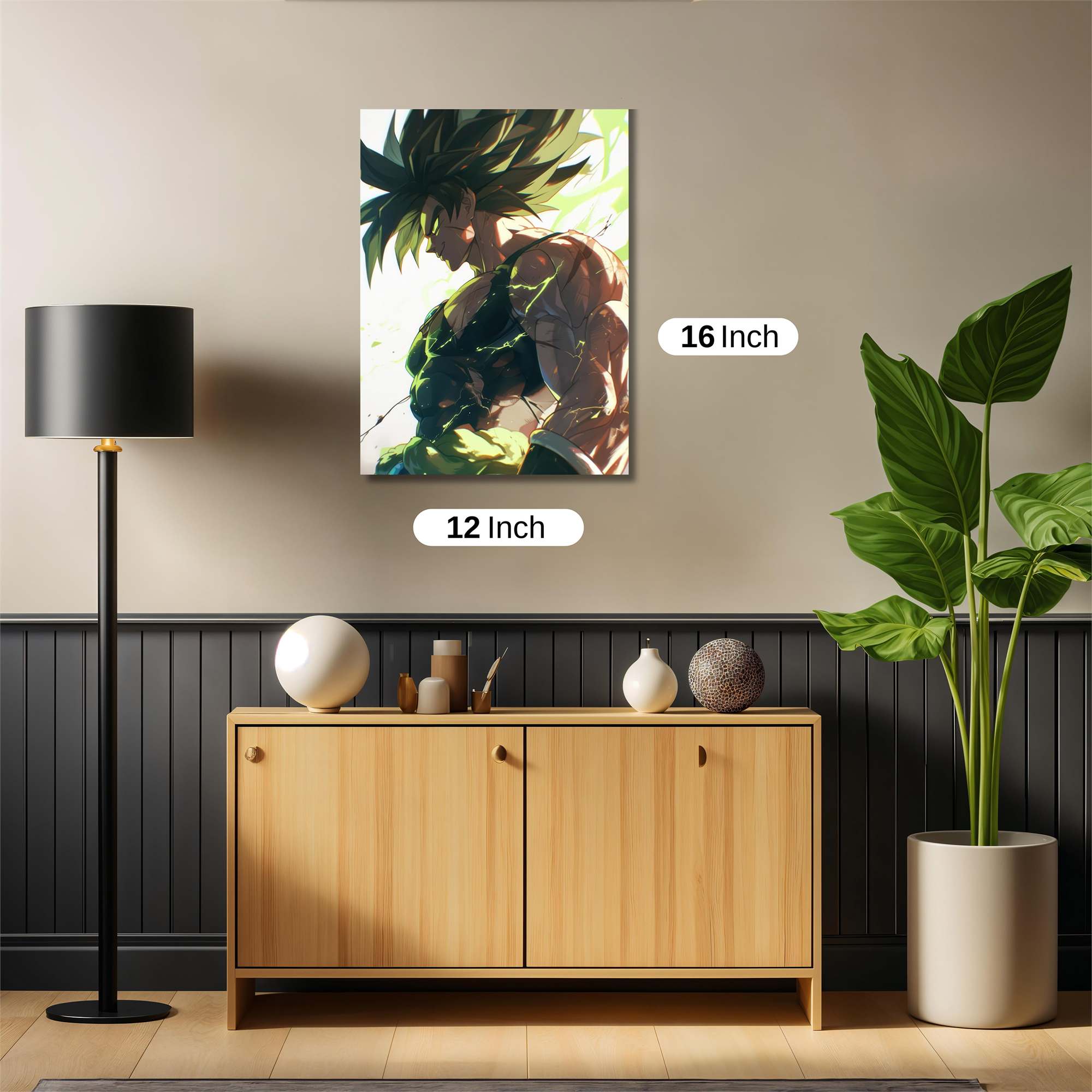 Broly Rage Safe Wall Magnetic / M