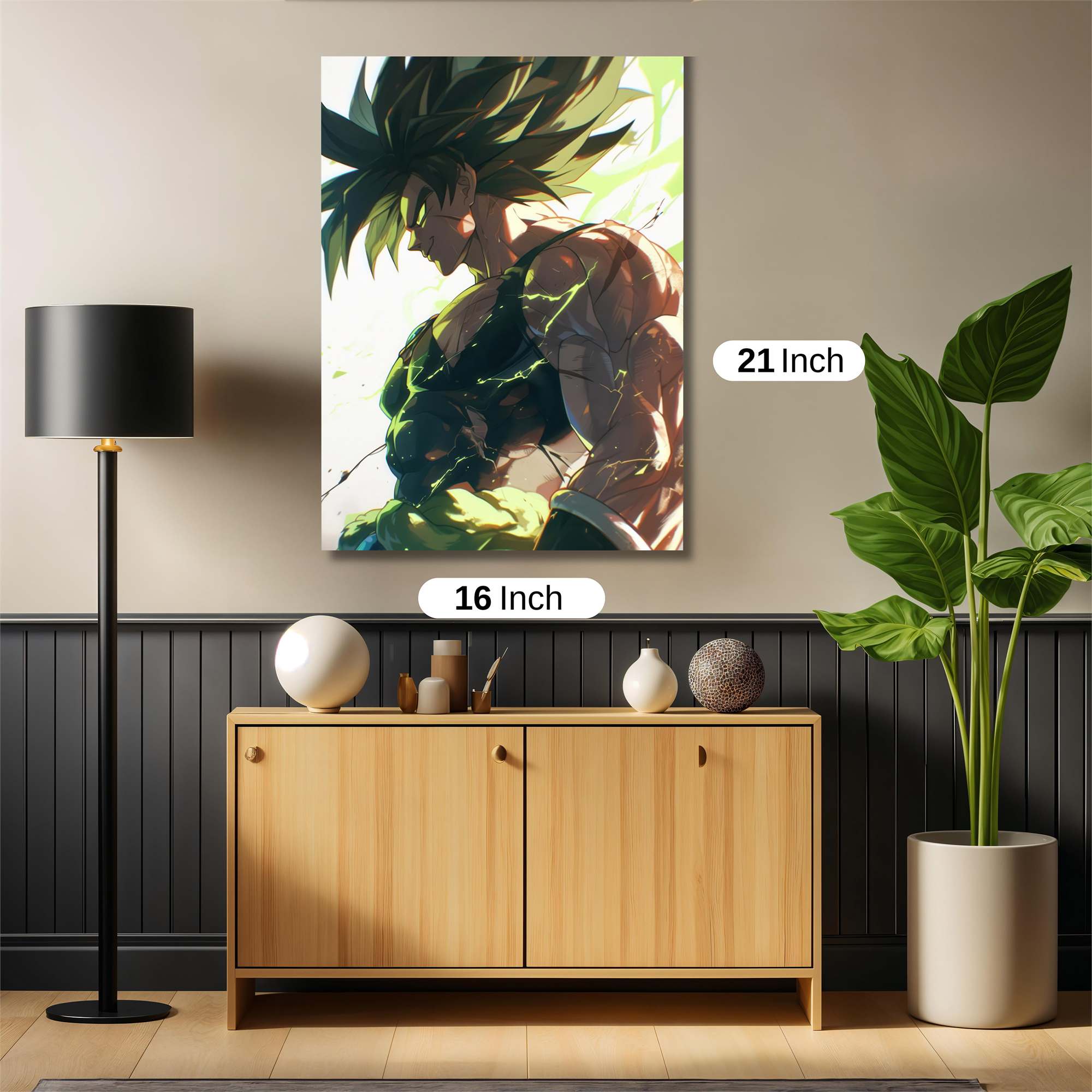 Broly Rage Safe Wall Magnetic / M