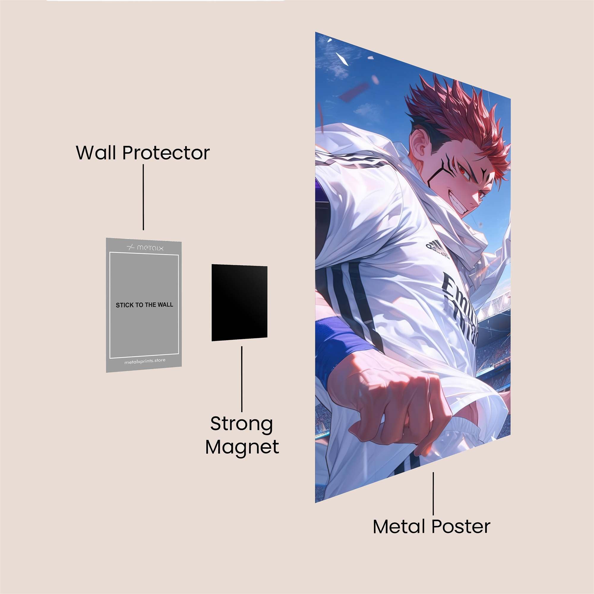 Yuji Triumphant Safe Wall Magnetic / M