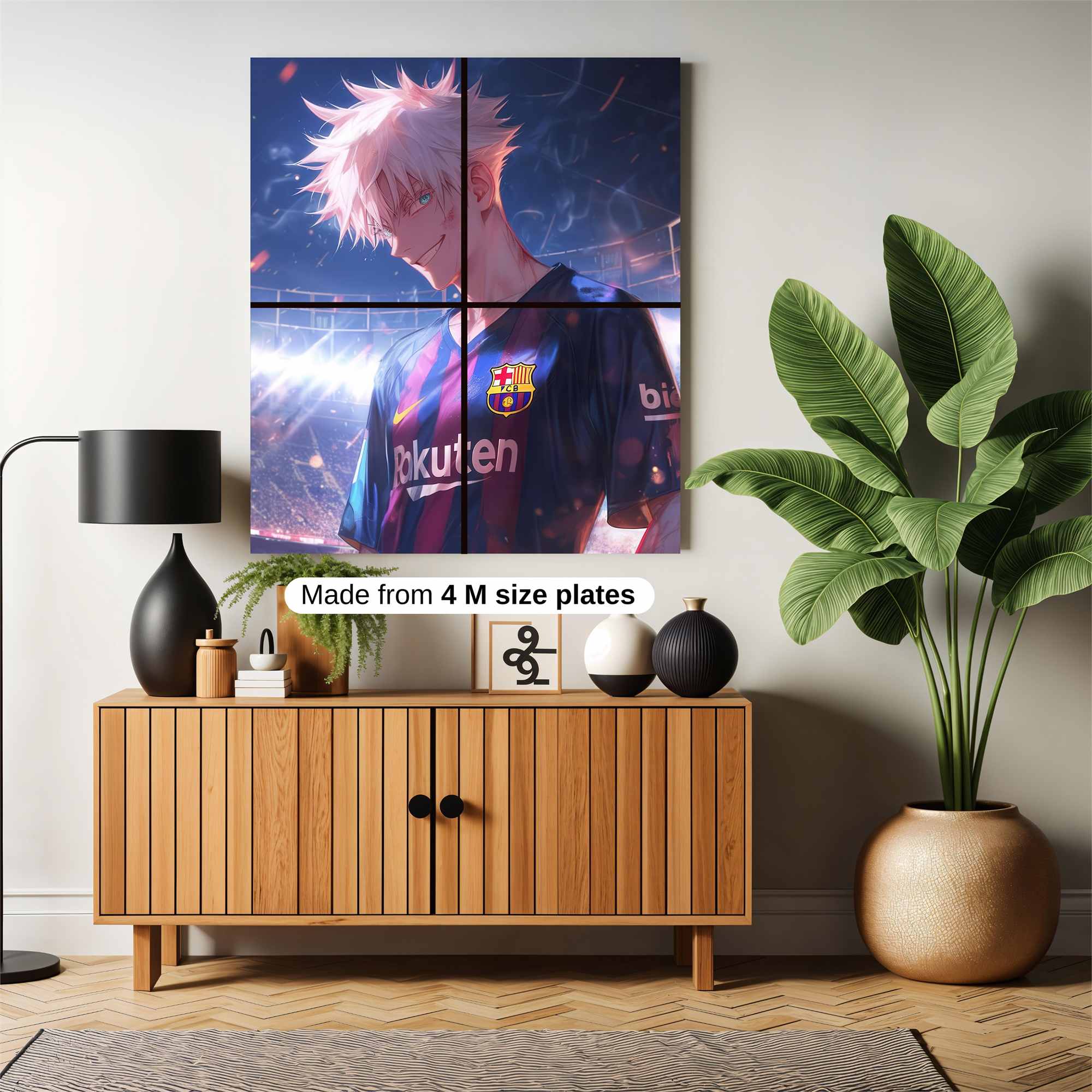 Soccer Serenity Safe Wall Magnetic / M