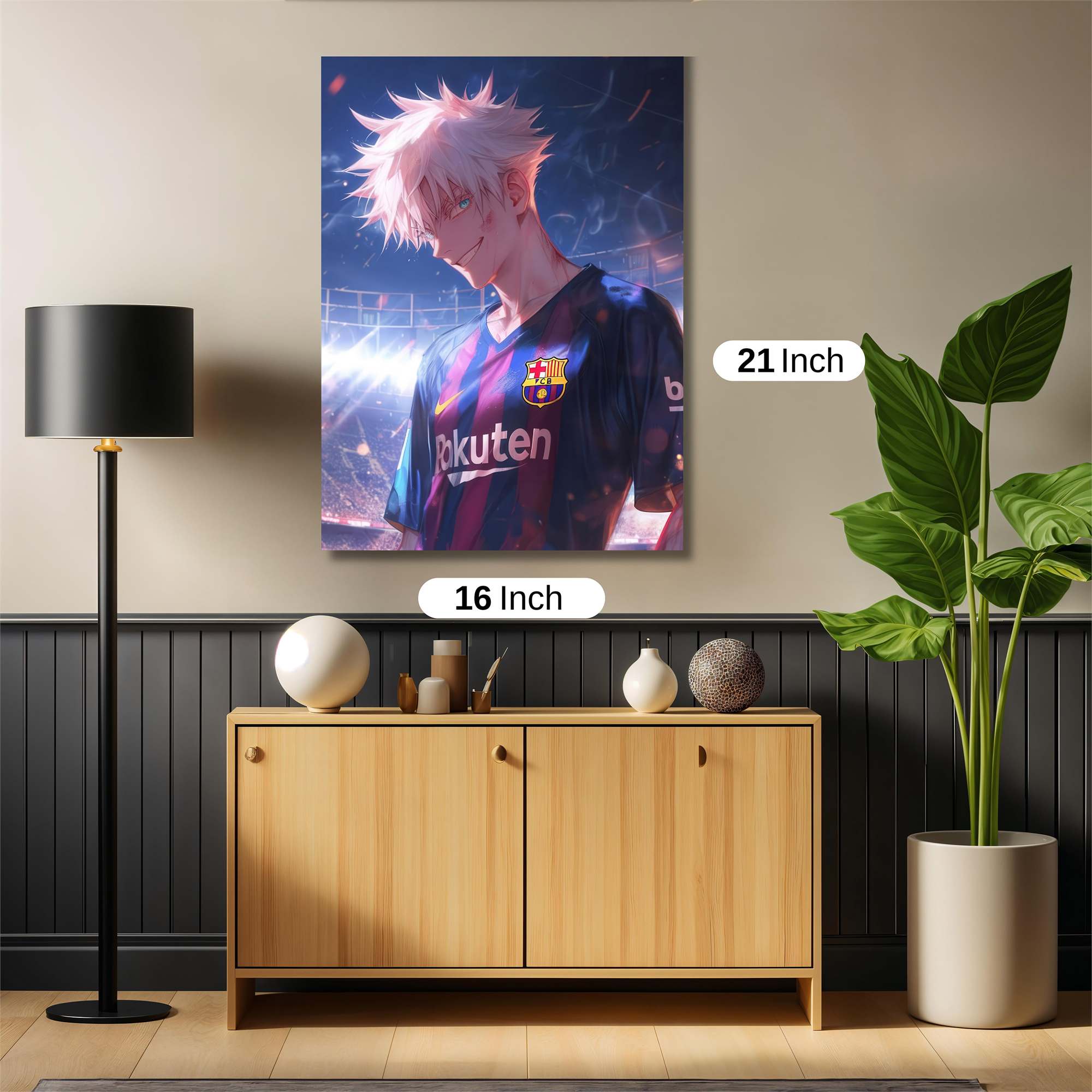 Soccer Serenity Safe Wall Magnetic / M