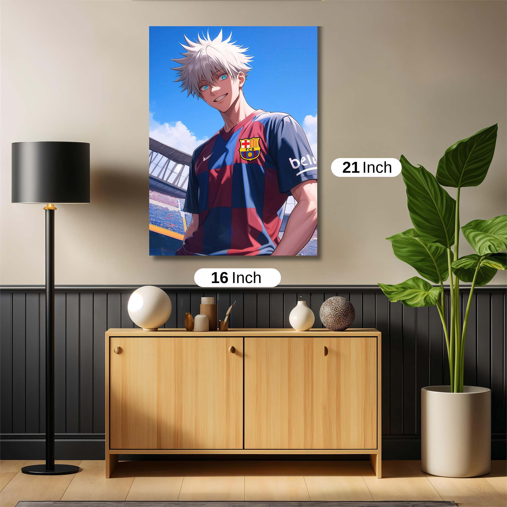 Silver Serenity Safe Wall Magnetic / M